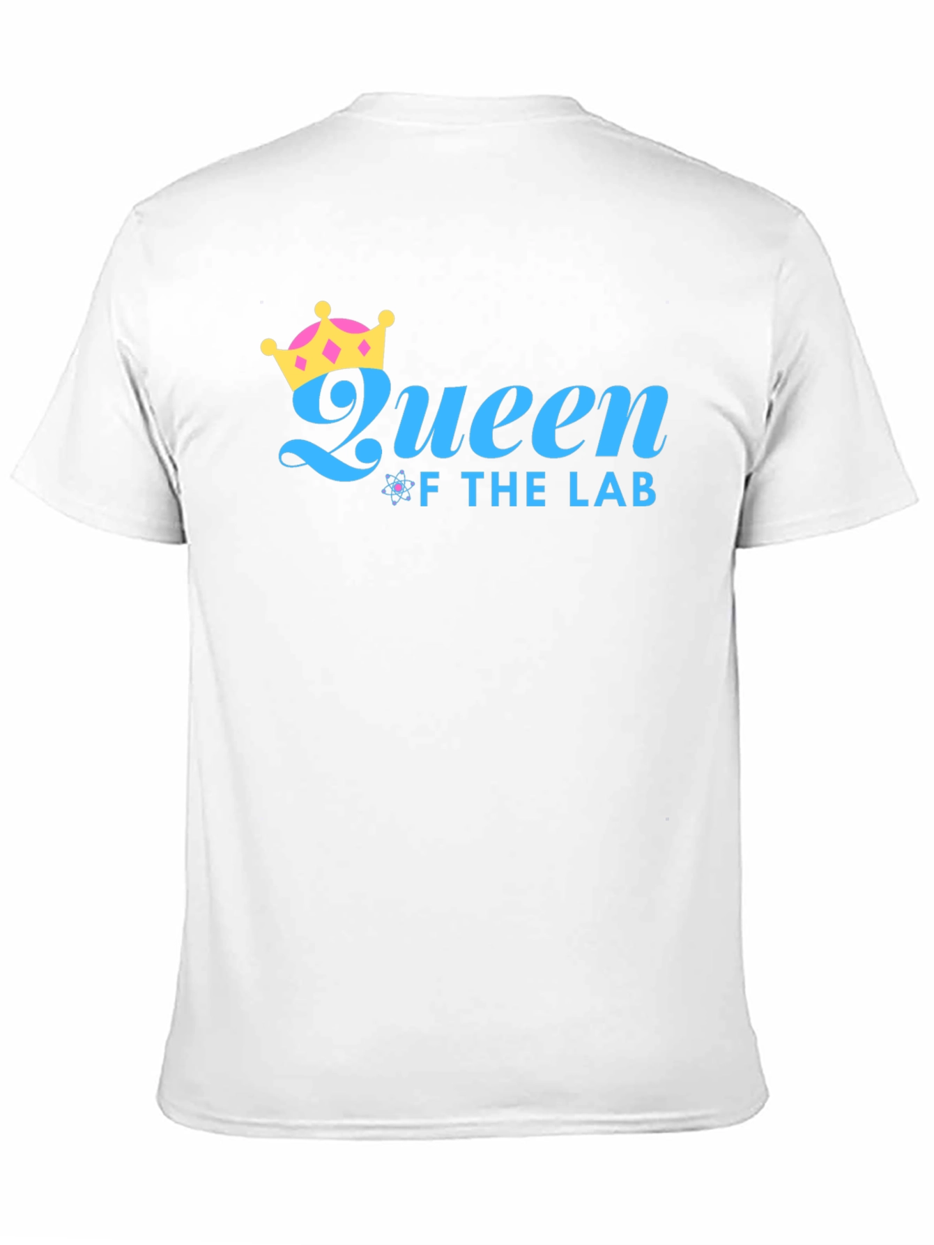 Queen of the Lab Black Graphic T-Shirt