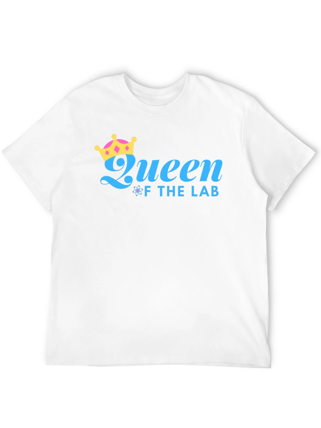 Queen of the Lab Black Graphic T-Shirt