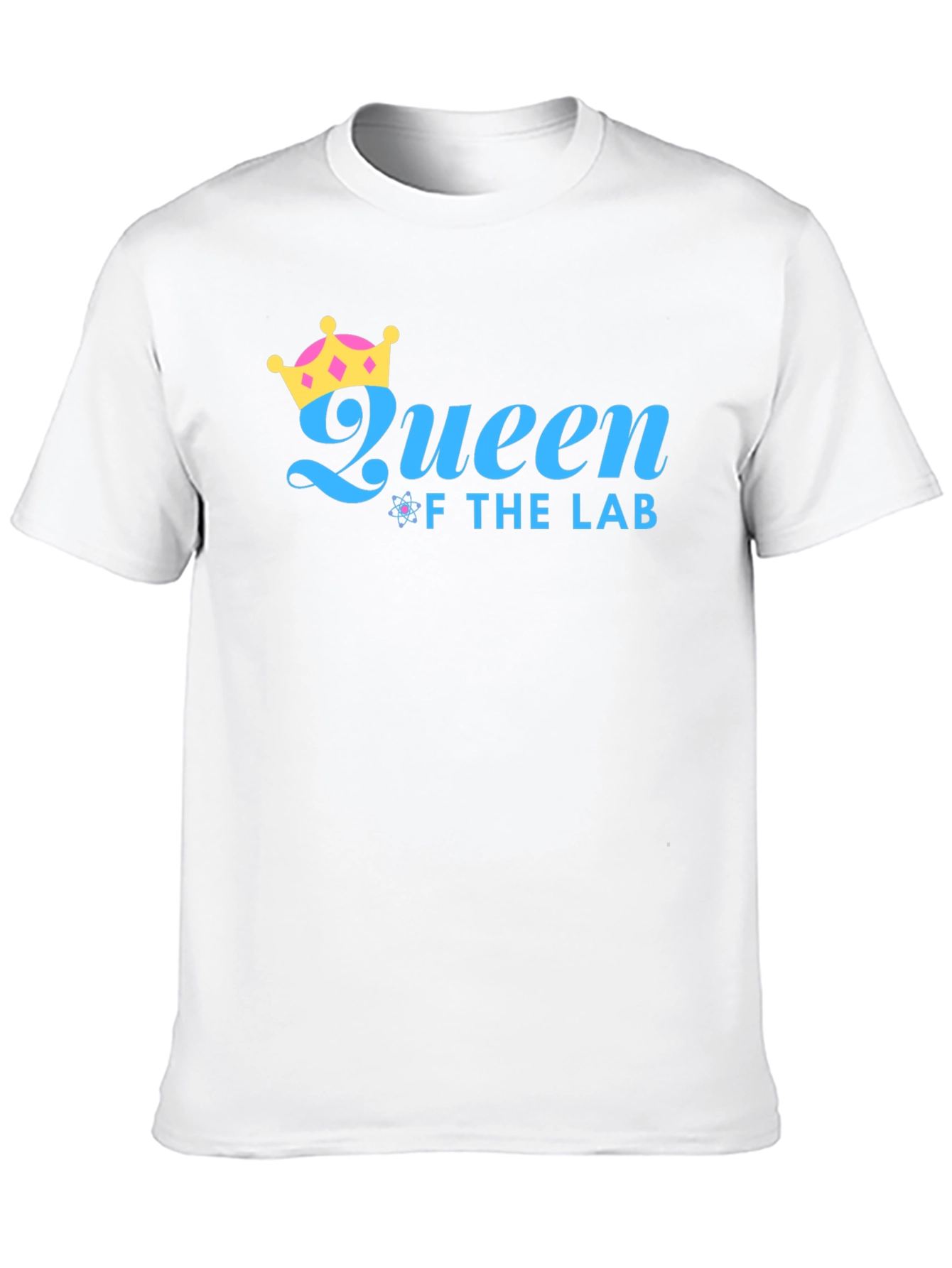 Queen of the Lab Black Graphic T-Shirt