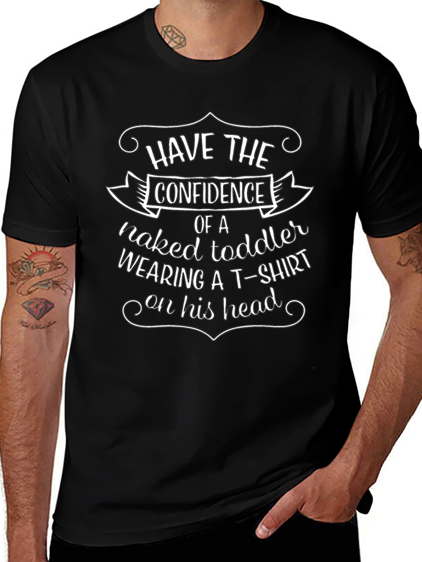 Confidence Toddler T-Shirt - Funny Graphic Tee