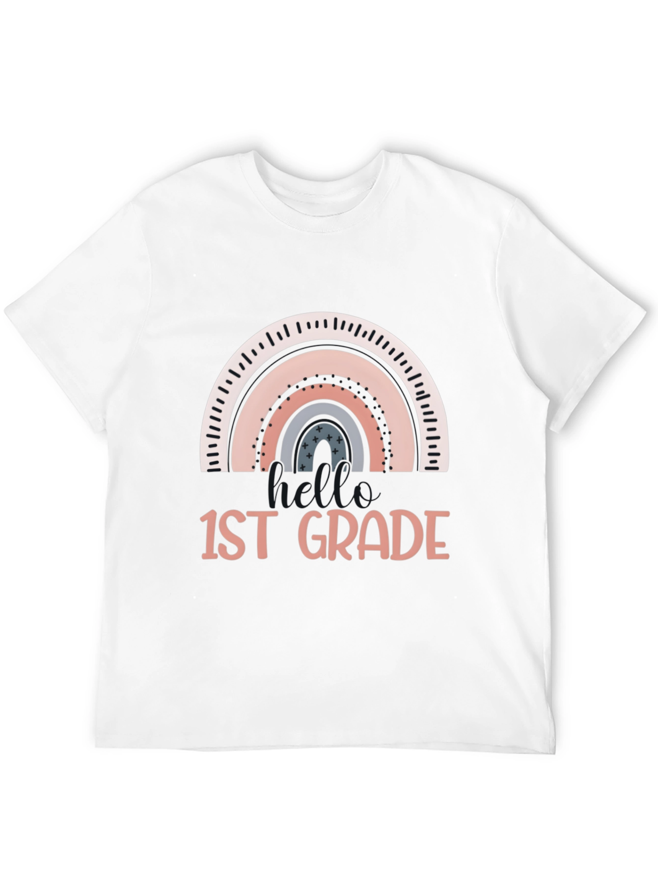 1st Grade Rainbow T-Shirt - Back to School