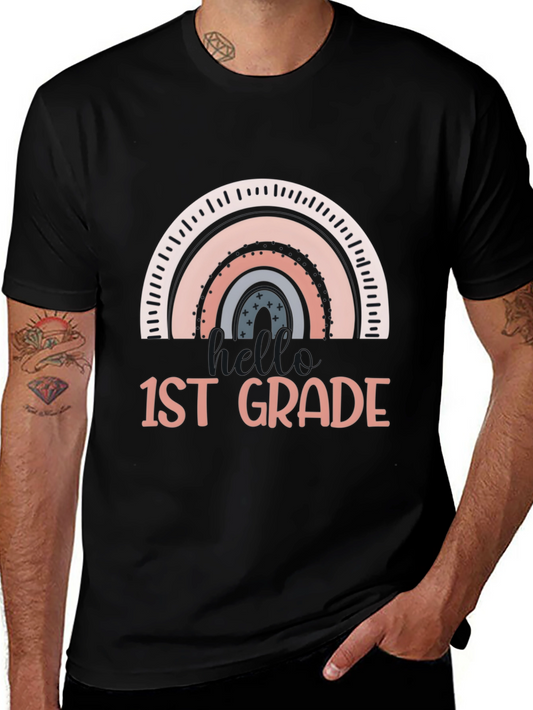 1st Grade Rainbow T-Shirt - Back to School