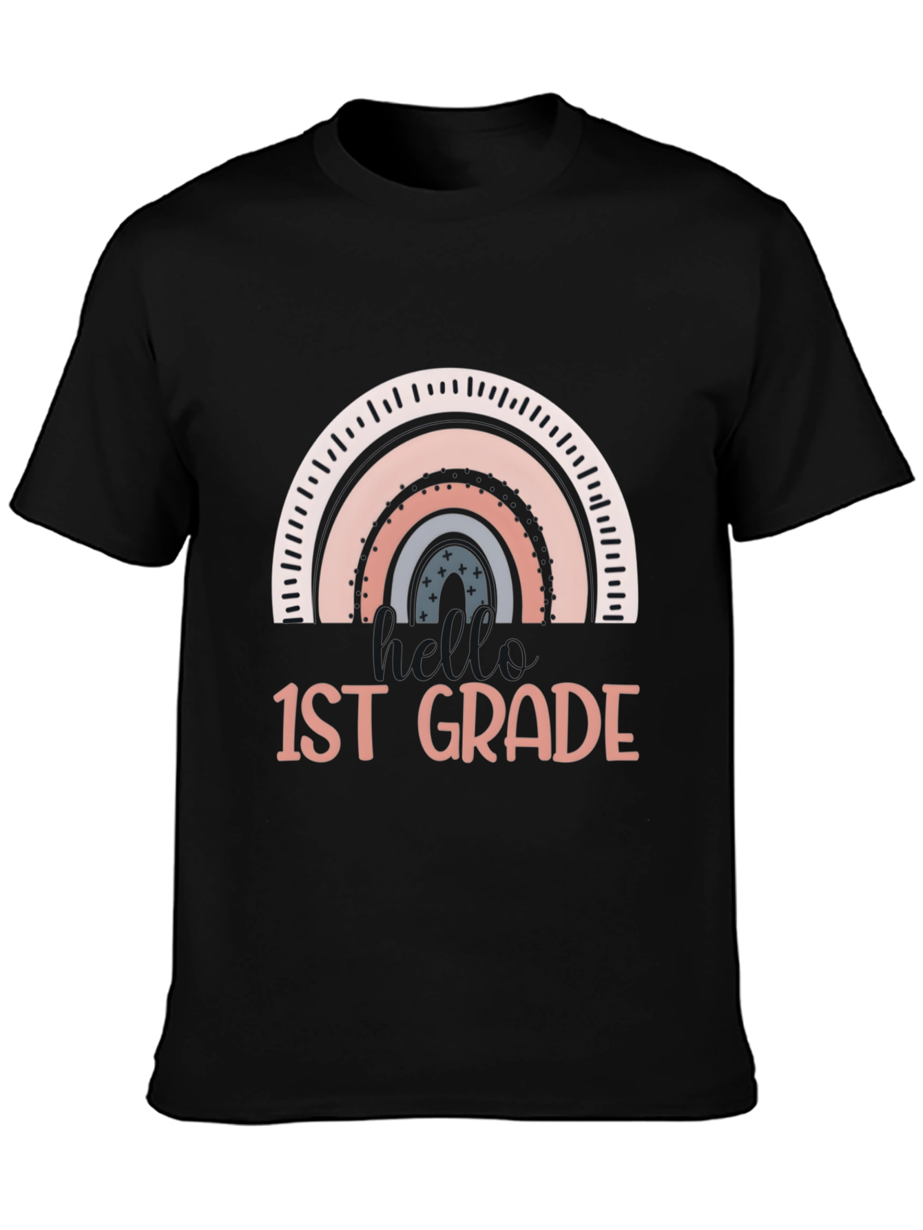 1st Grade Rainbow T-Shirt - Back to School