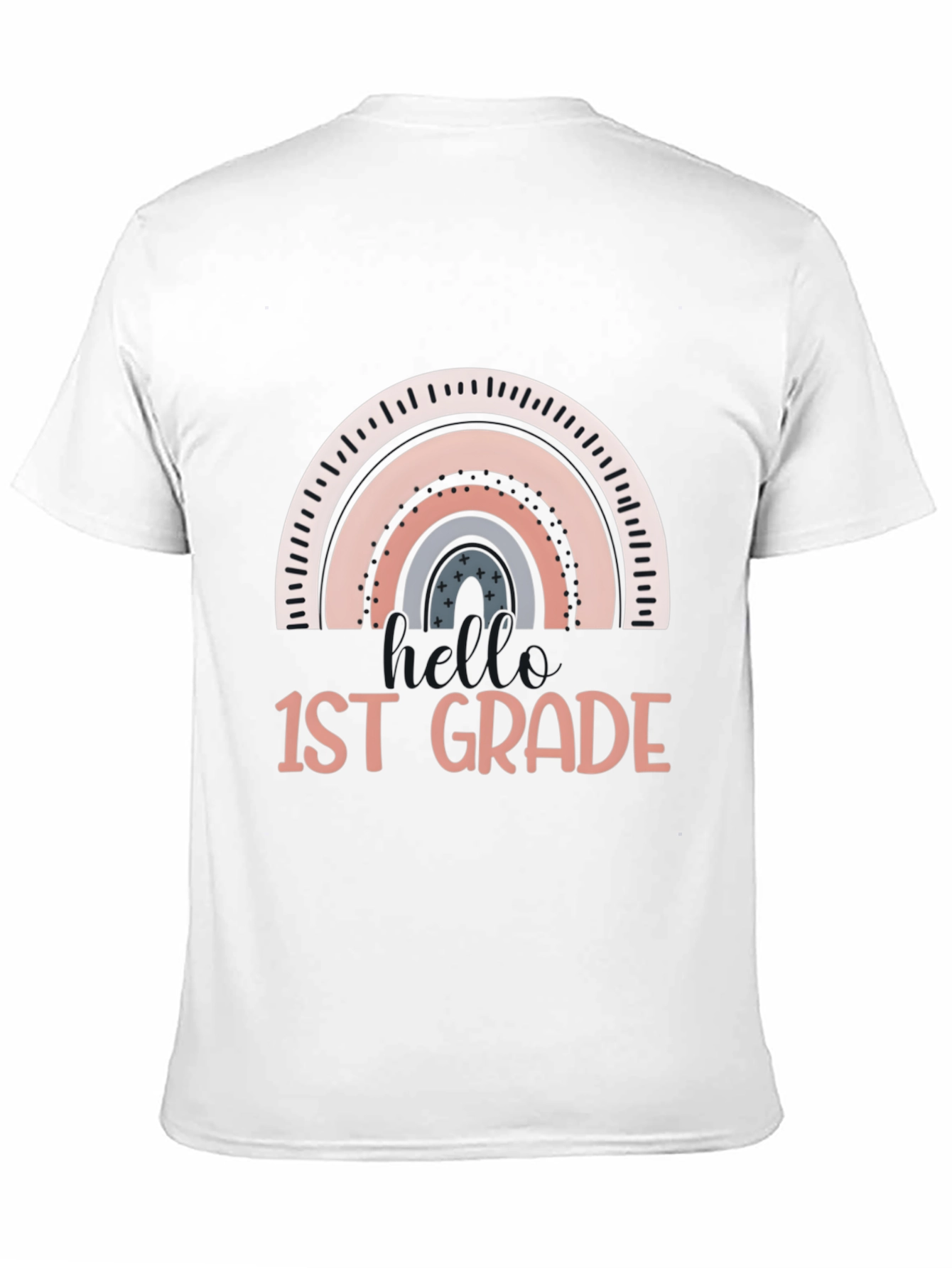 1st Grade Rainbow T-Shirt - Back to School