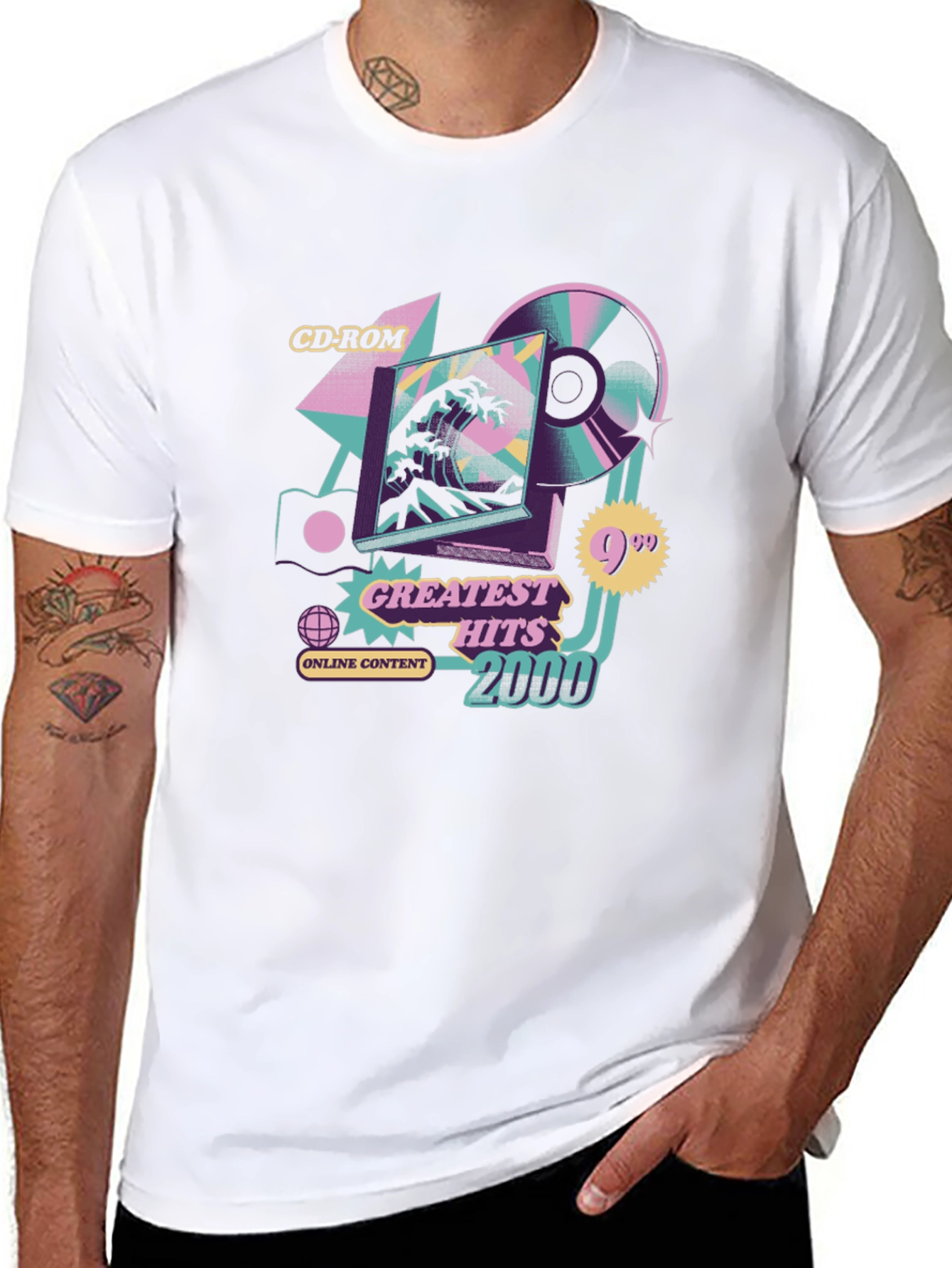 CD-ROM Greatest Hits 2000 T-Shirt