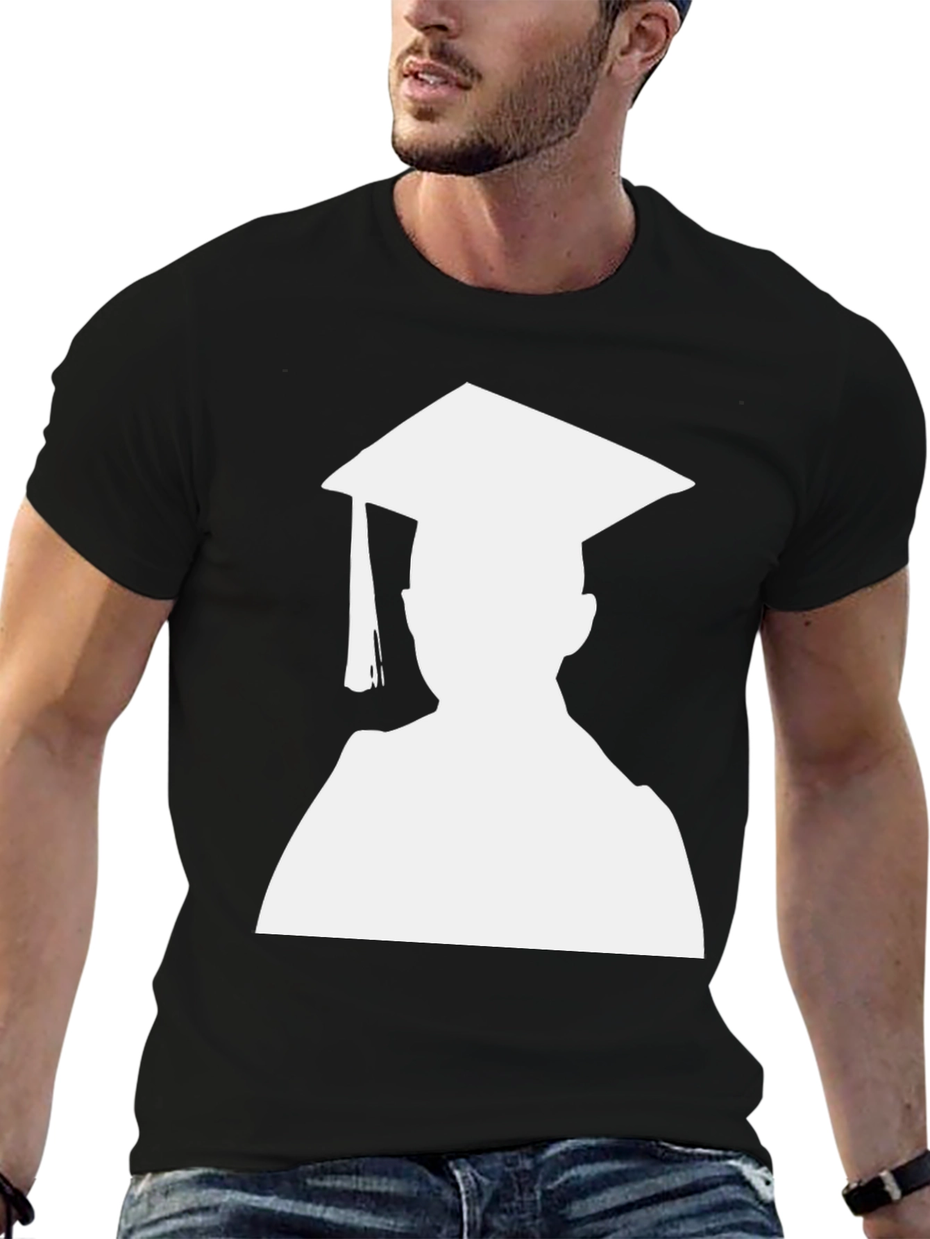 Graduation T-Shirt - Graduate Silhouette Tee