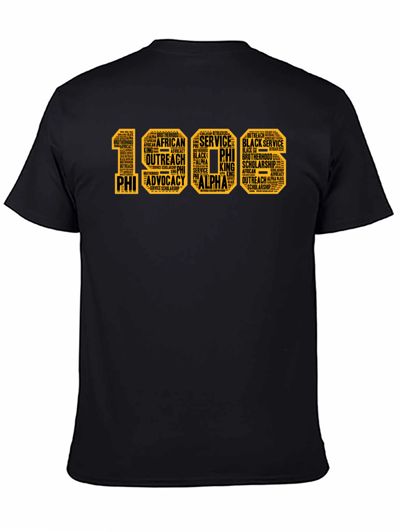 1906 Phi Alpha Black T-Shirt