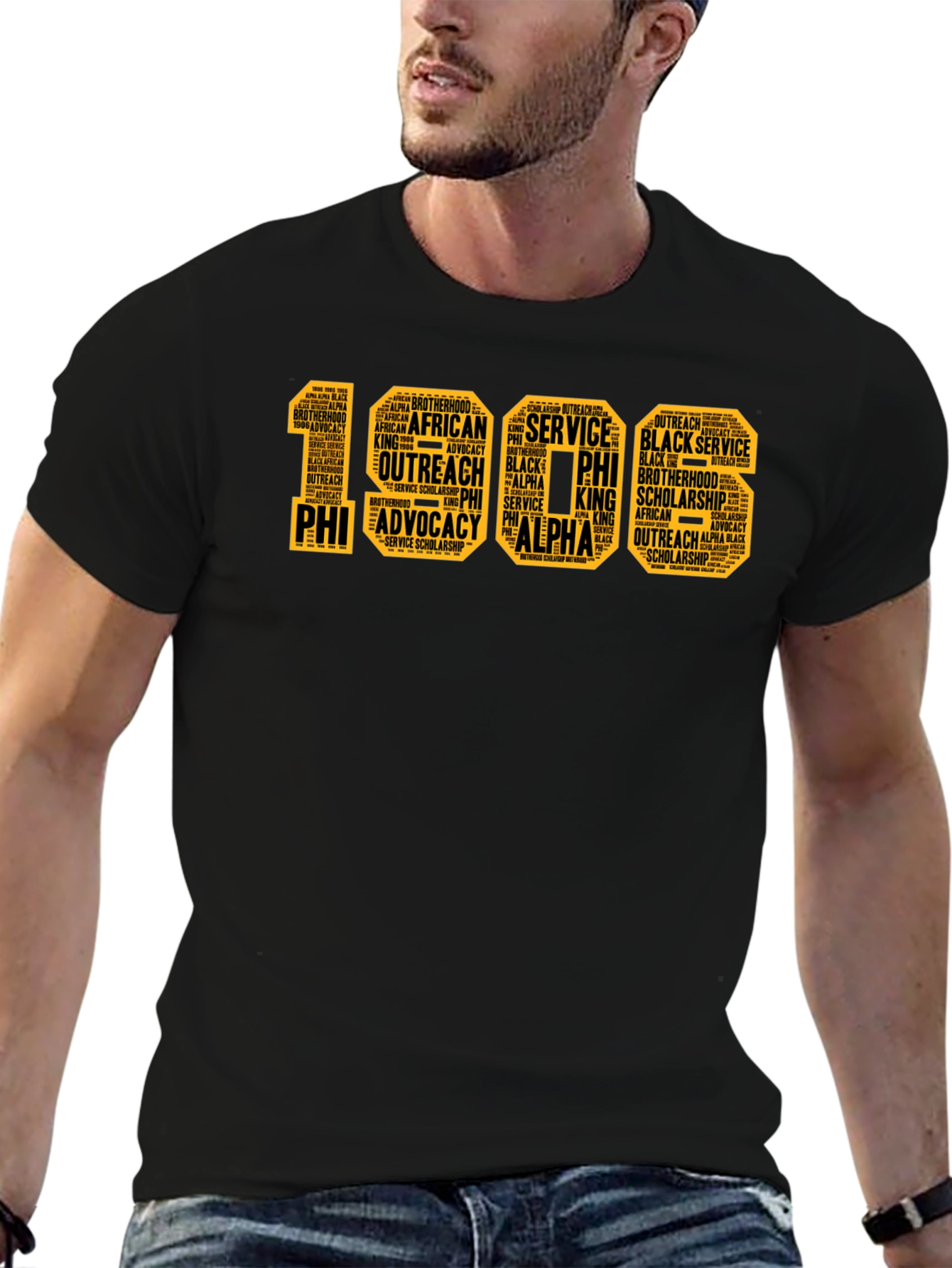 1906 Phi Alpha Black T-Shirt