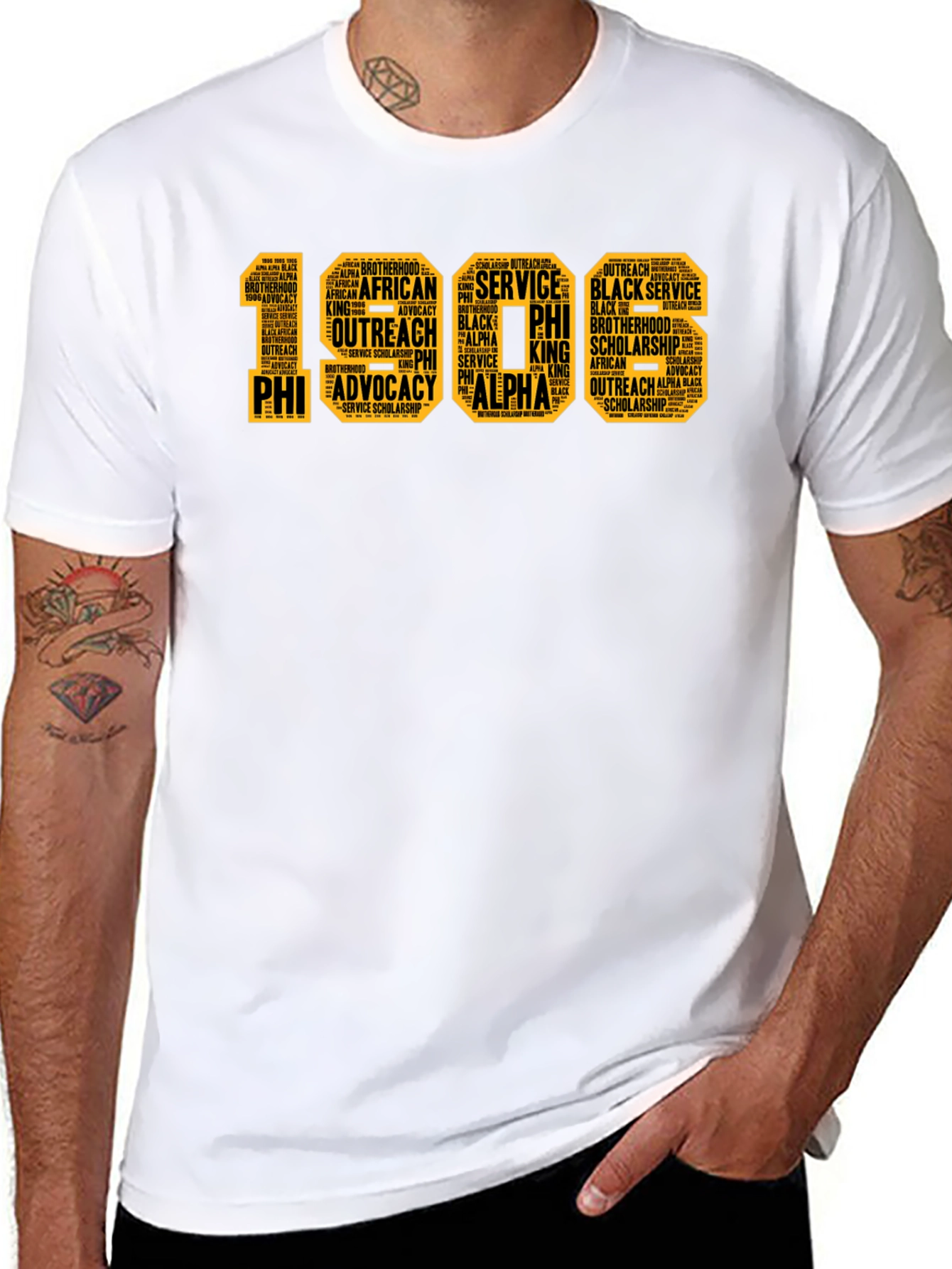 1906 Phi Alpha Black T-Shirt