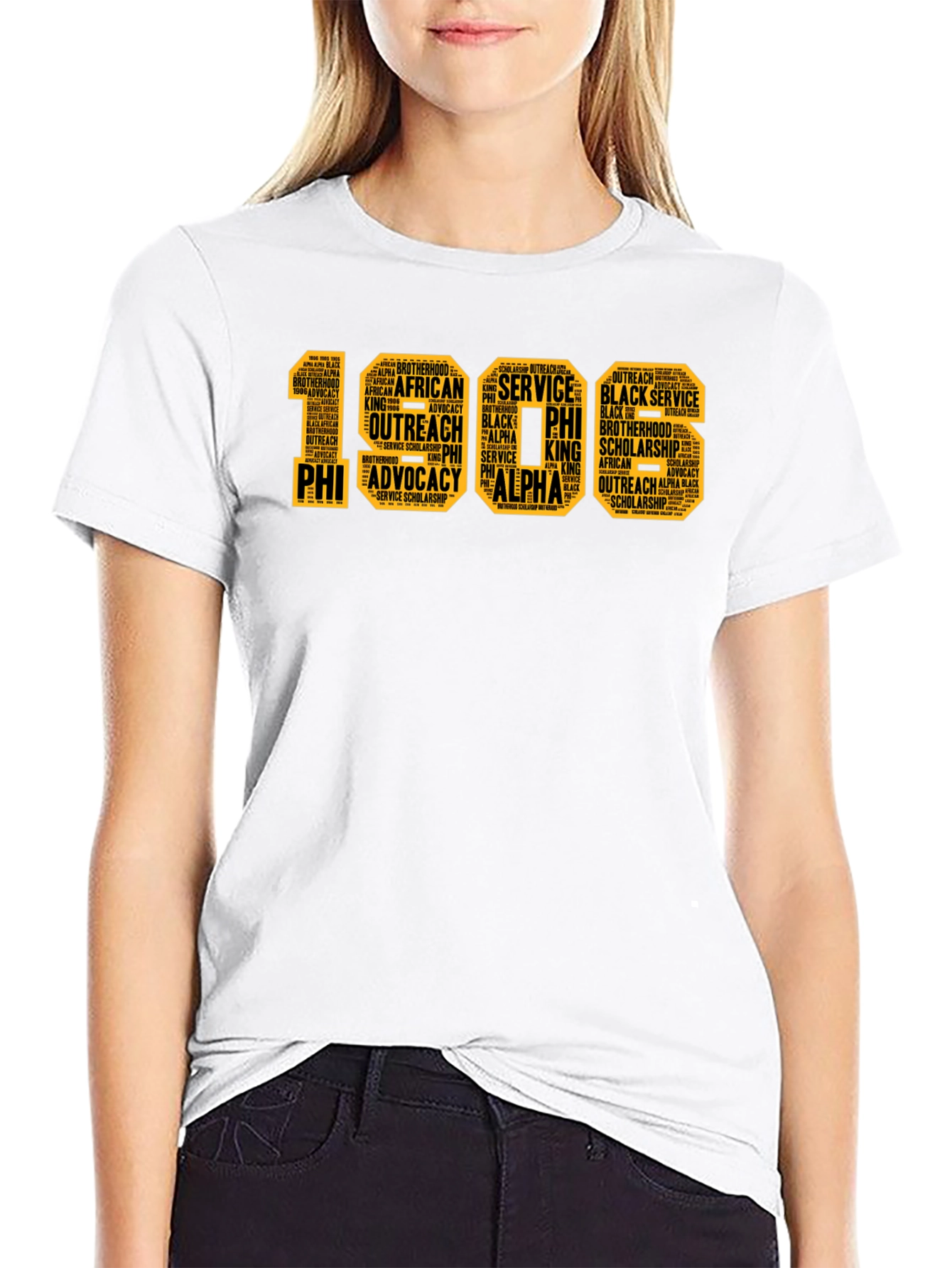 1906 Phi Alpha Black T-Shirt