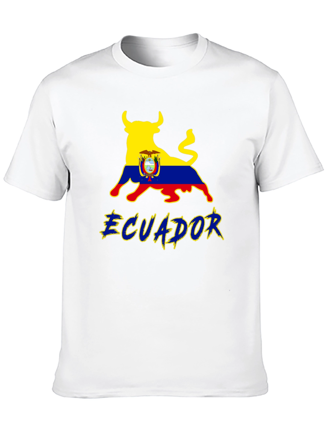 Ecuador Bull Flag T-Shirt