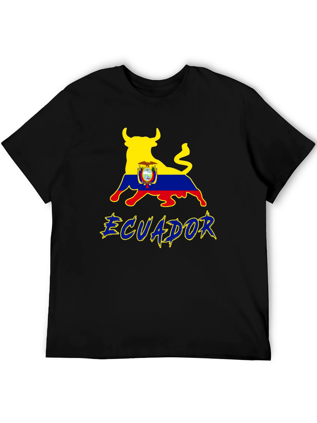 Ecuador Bull Flag T-Shirt
