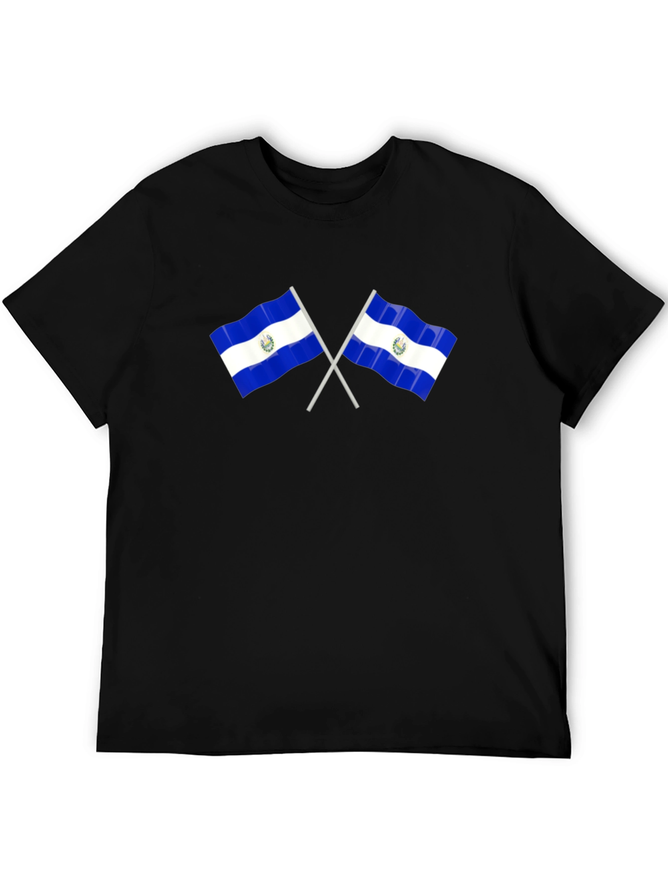 El Salvador Flags Graphic Tee