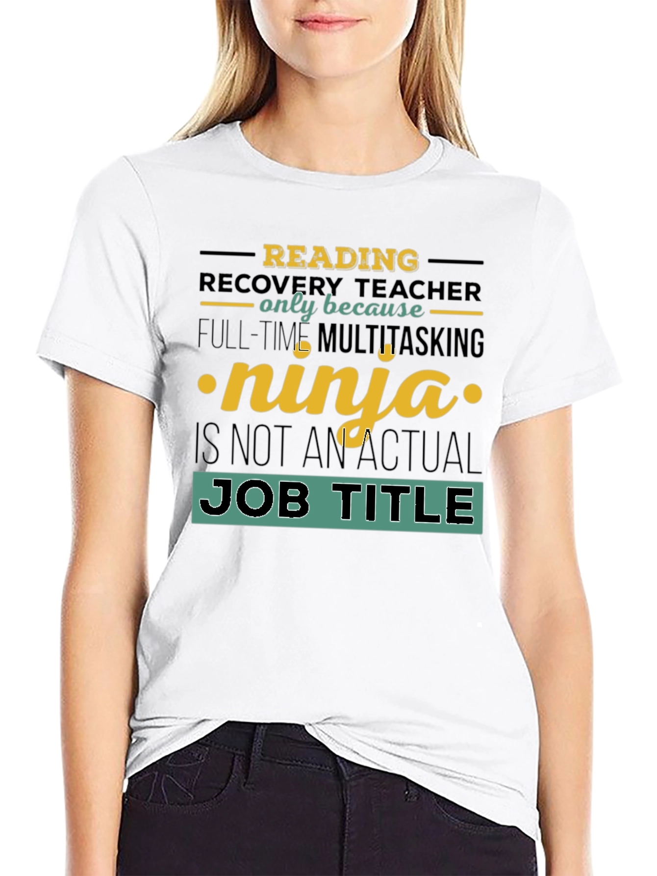 Reading Recovery Teacher Ninja T-Shirt