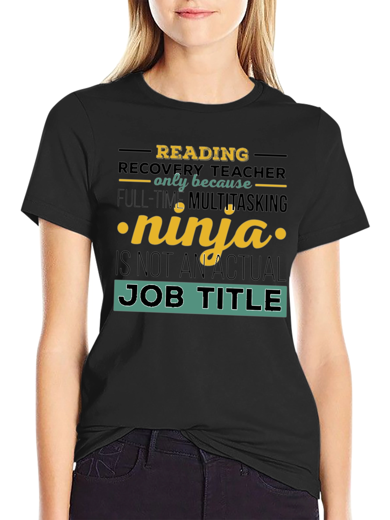 Reading Recovery Teacher Ninja T-Shirt