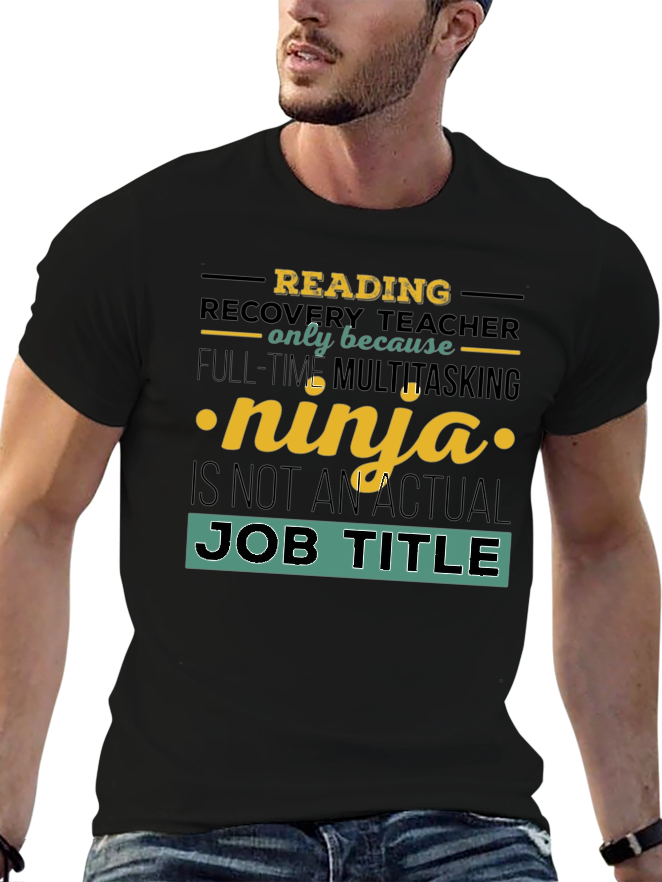 Reading Recovery Teacher Ninja T-Shirt