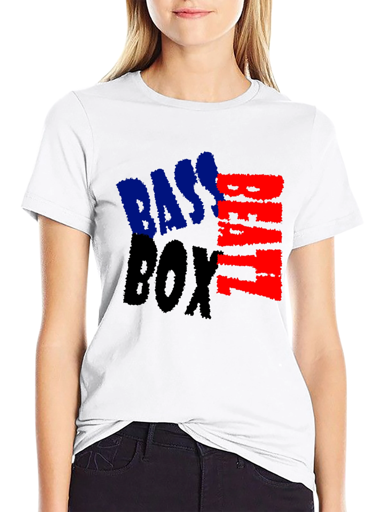 Bass Beat Box Graphic Tee - Music Lovers T-Shirt