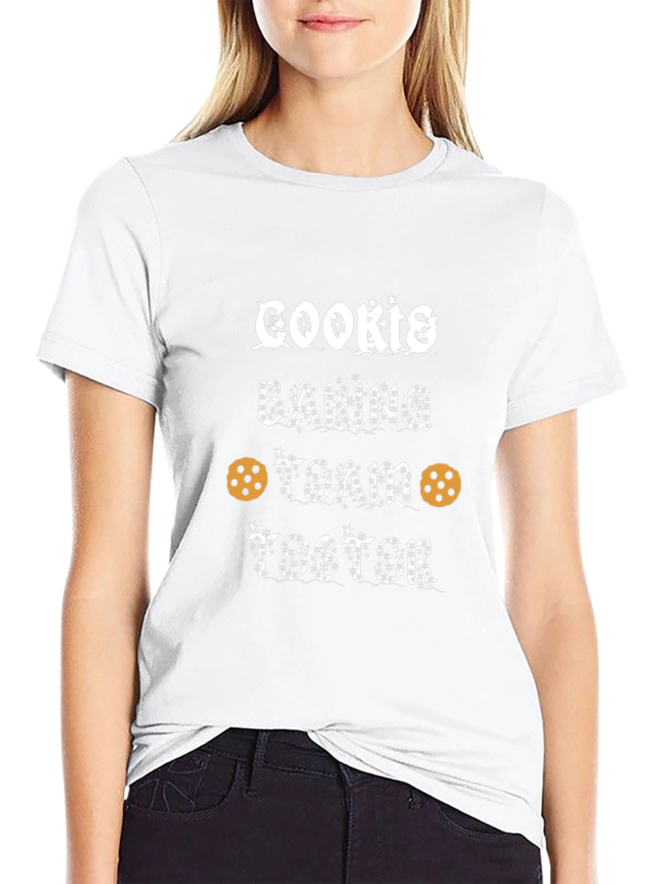 Cookie Baking Team Tester Novelty Graphic T-Shirt