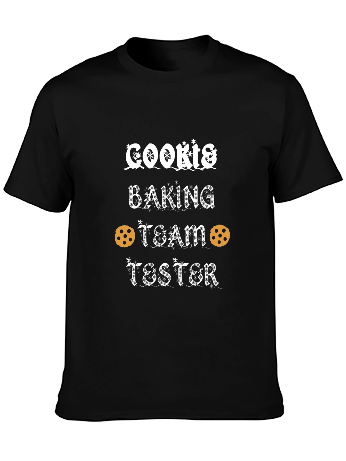 Cookie Baking Team Tester Novelty Graphic T-Shirt