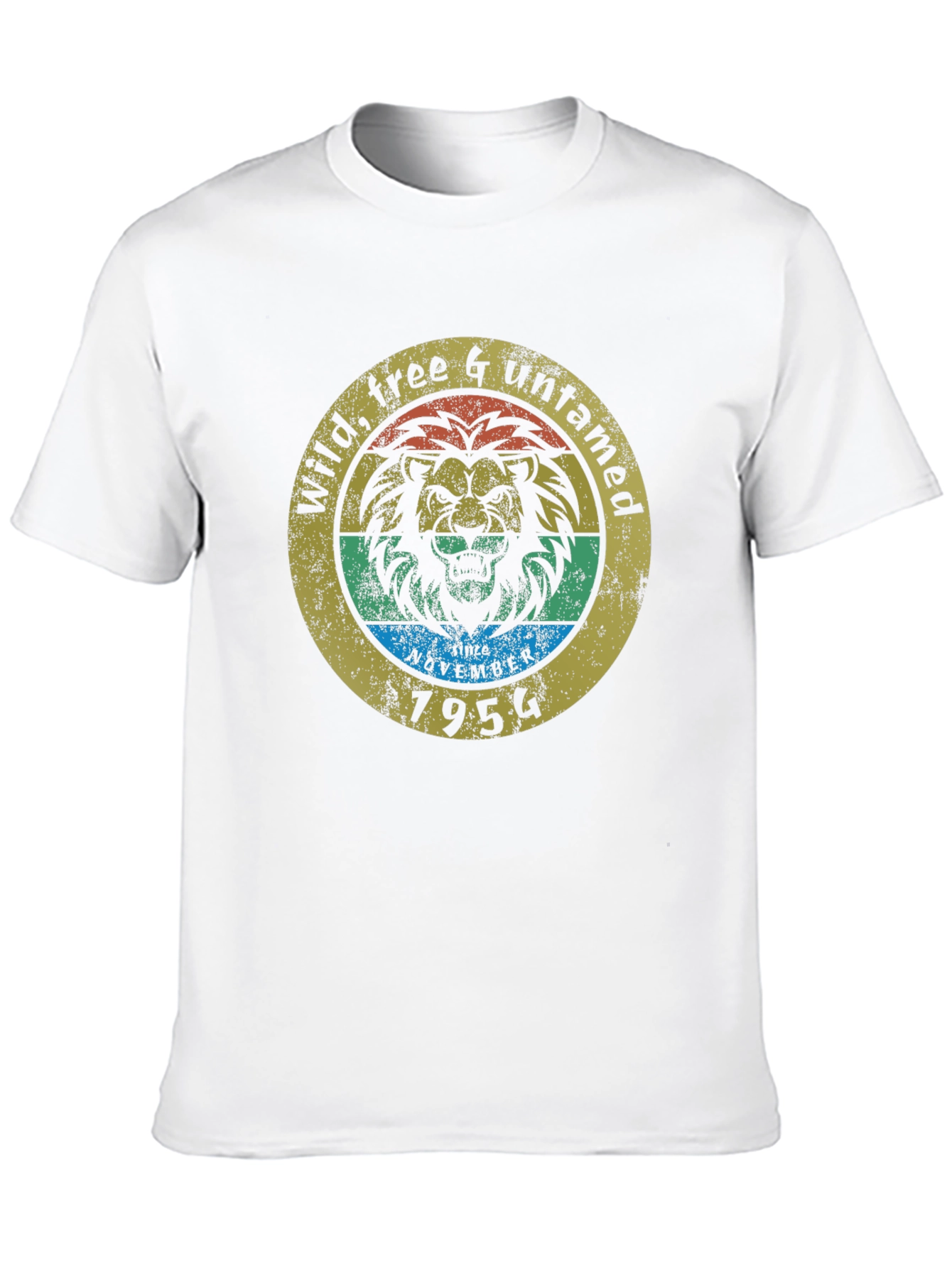 Wild Free Untamed Lion T-Shirt