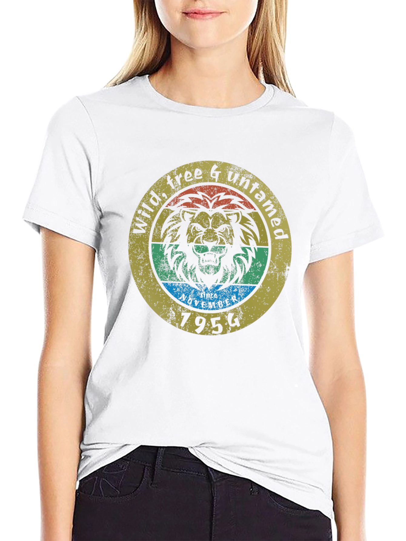 Wild Free Untamed Lion T-Shirt