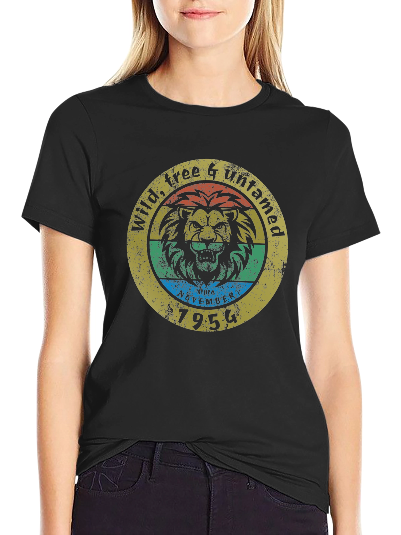 Wild Free Untamed Lion T-Shirt