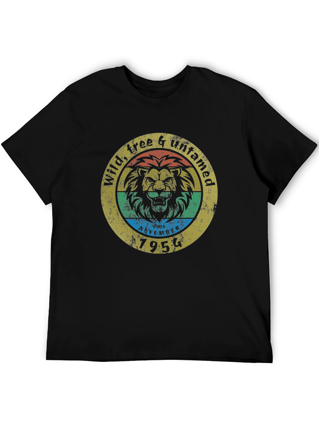 Wild Free Untamed Lion T-Shirt