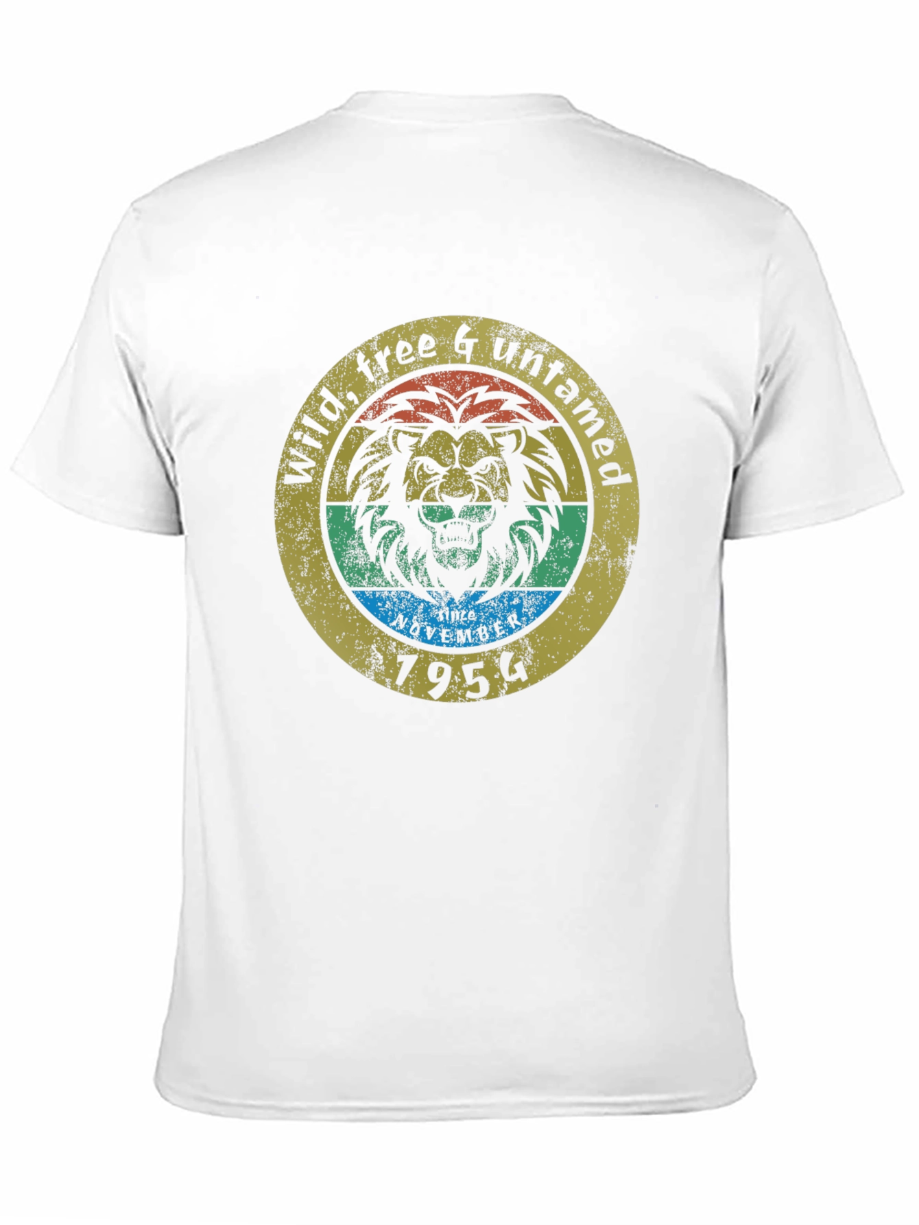 Wild Free Untamed Lion T-Shirt
