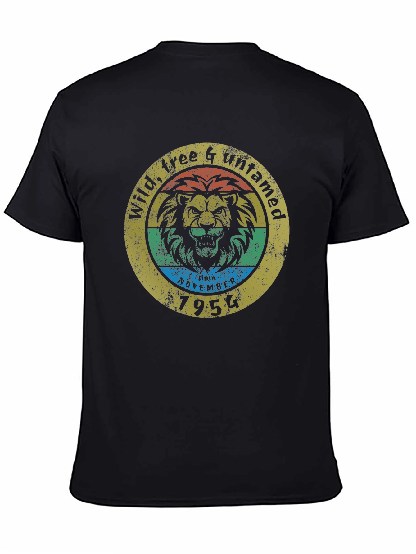 Wild Free Untamed Lion T-Shirt