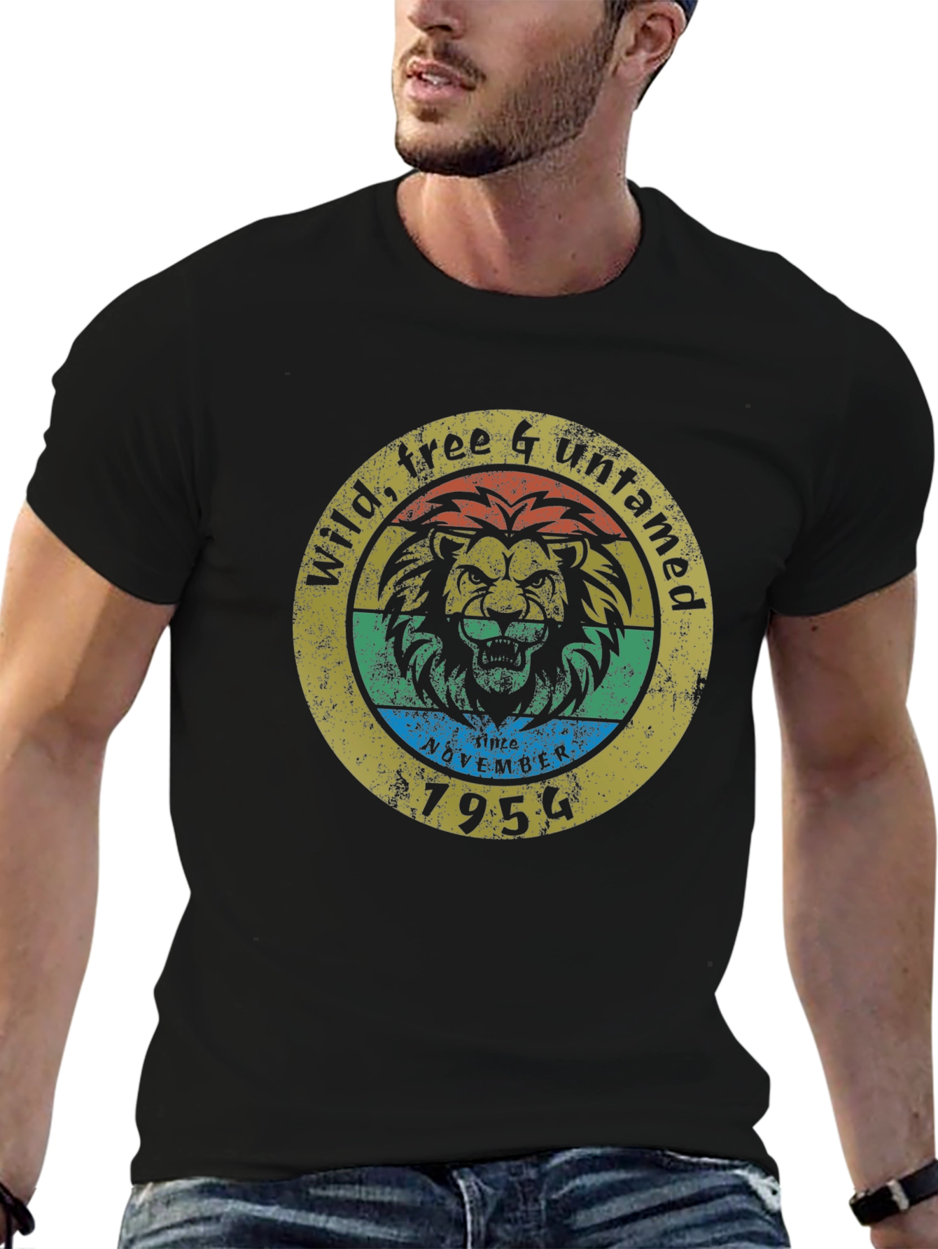 Wild Free Untamed Lion T-Shirt