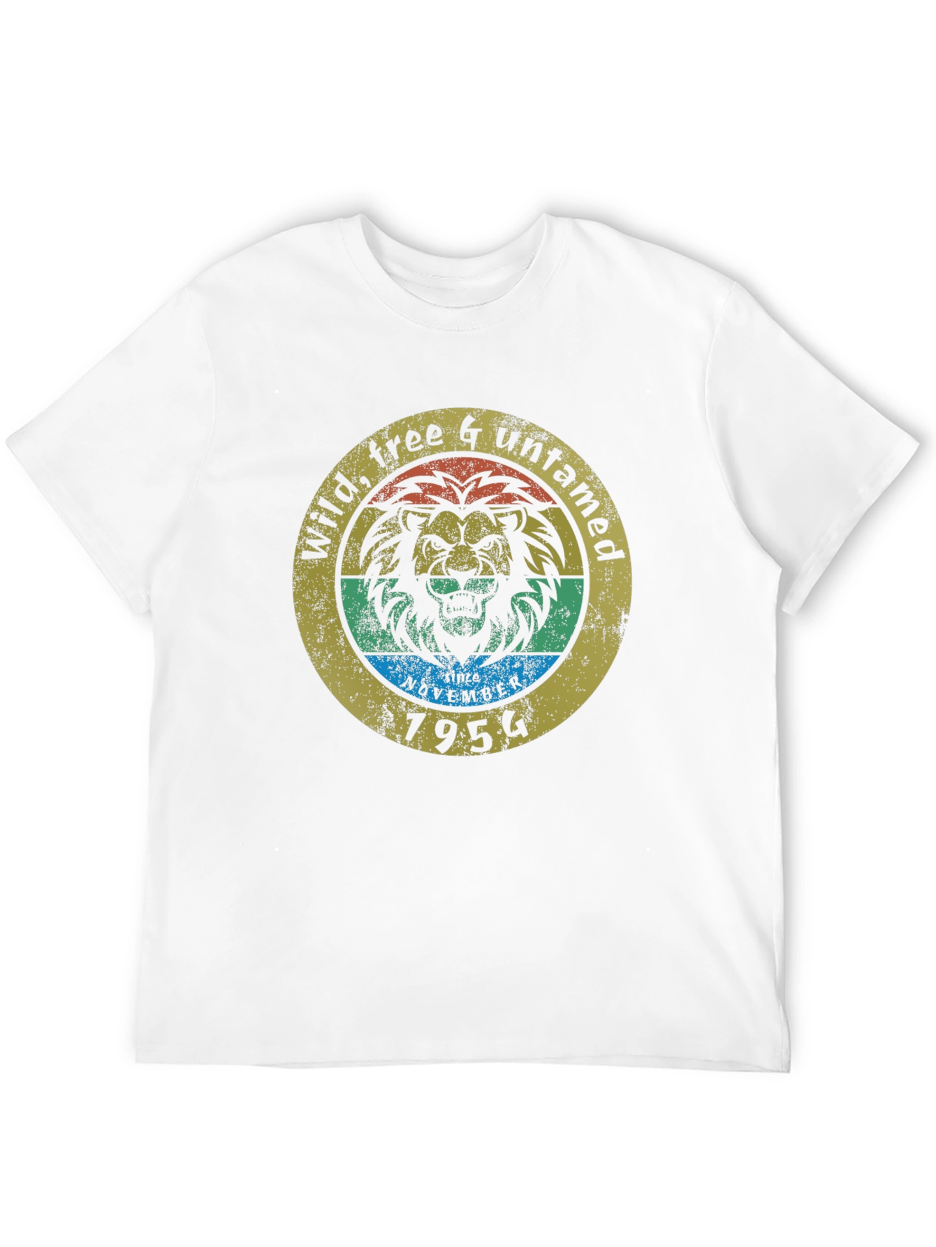 Wild Free Untamed Lion T-Shirt