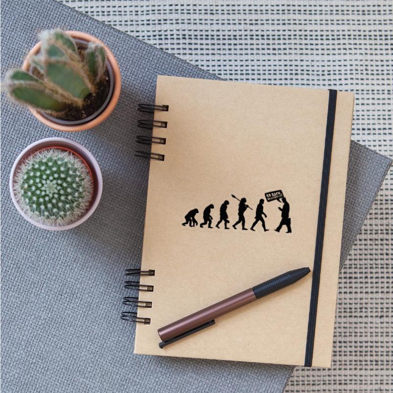 Evolution Irony Silhouette