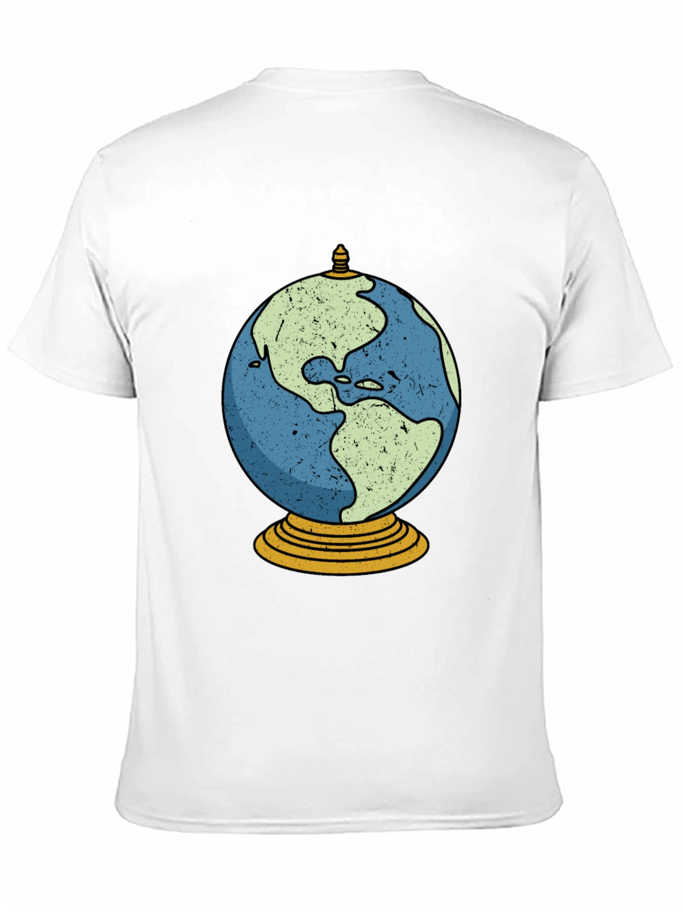 Globe Graphic Print T-Shirt