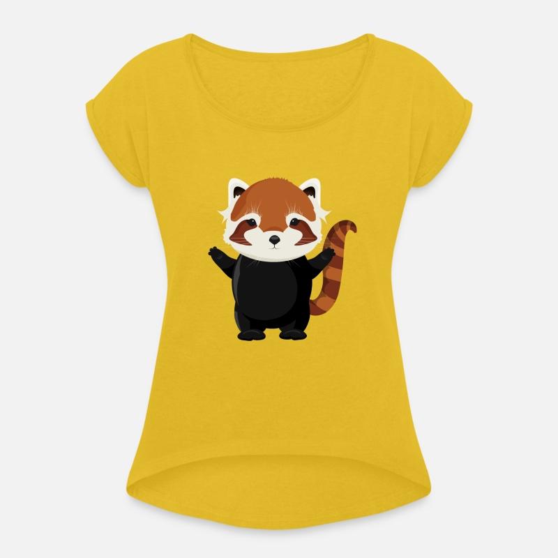 exotic magical little red panda bear