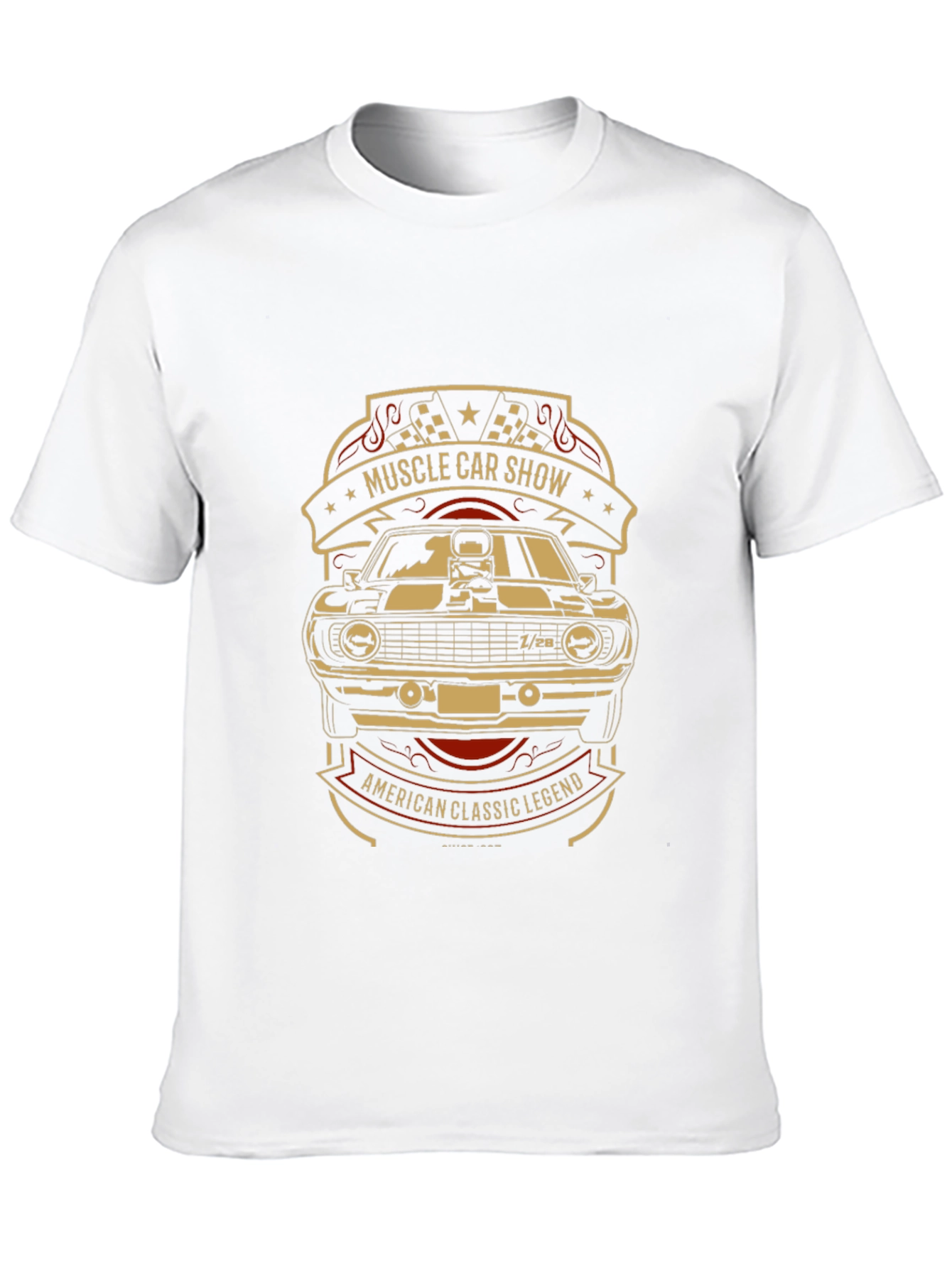 Muscle Car Show T-Shirt - American Classic Legend Tee
