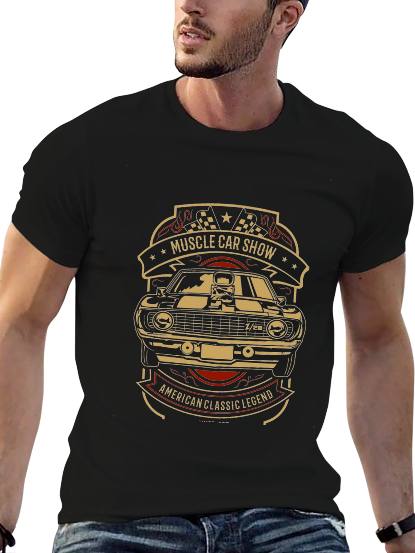 Muscle Car Show T-Shirt - American Classic Legend Tee