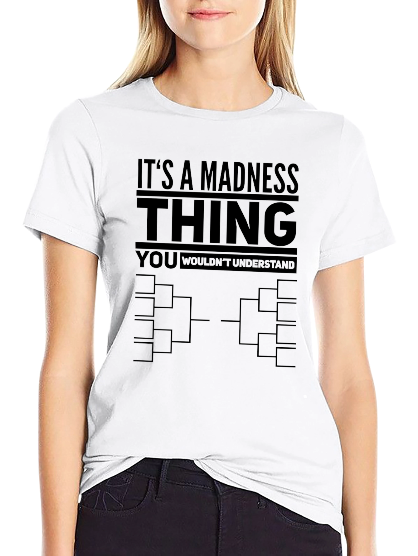 Madness Thing T-Shirt - Tournament Bracket Design
