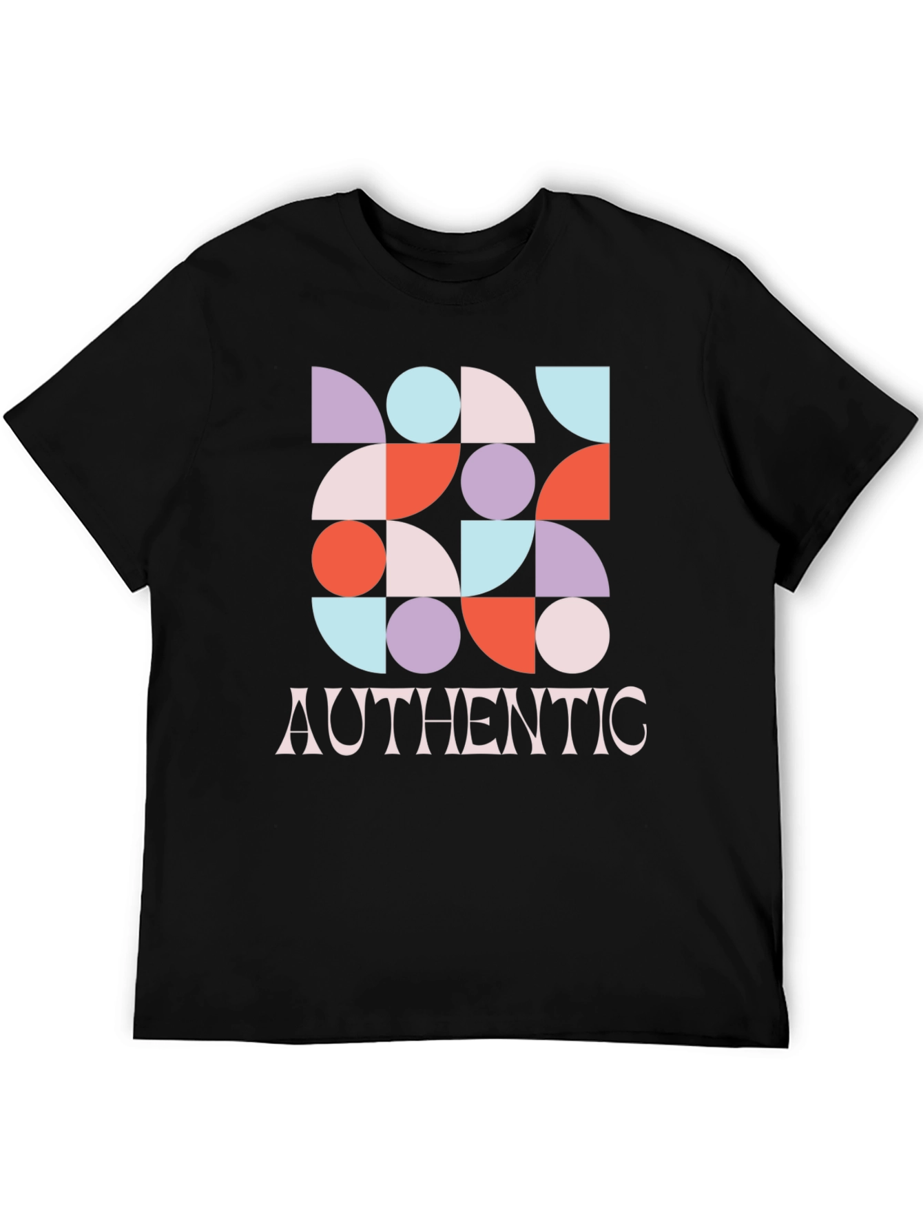 Geometric Graphic Authentic T-Shirt