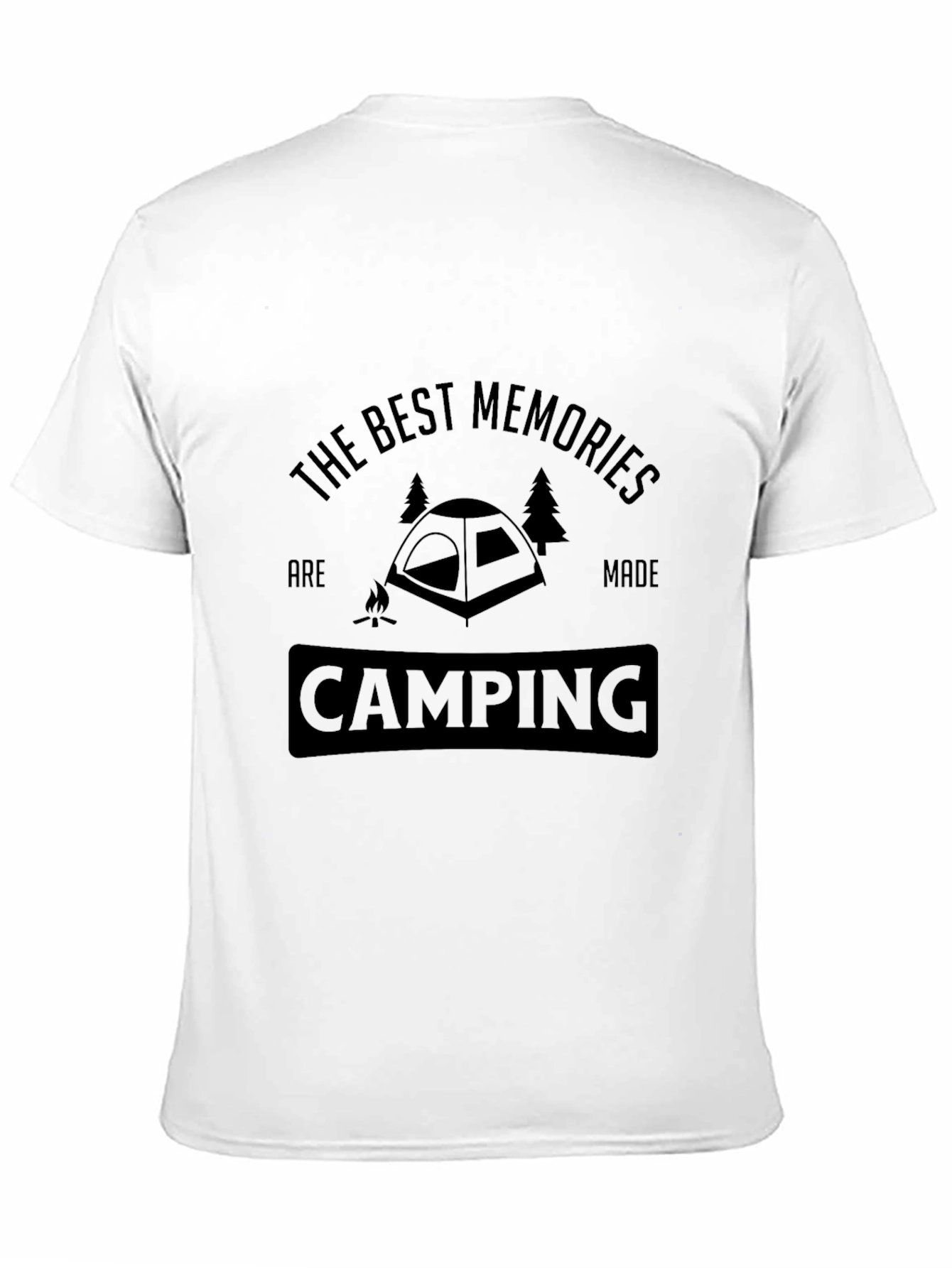 Camping Memories Black T-Shirt
