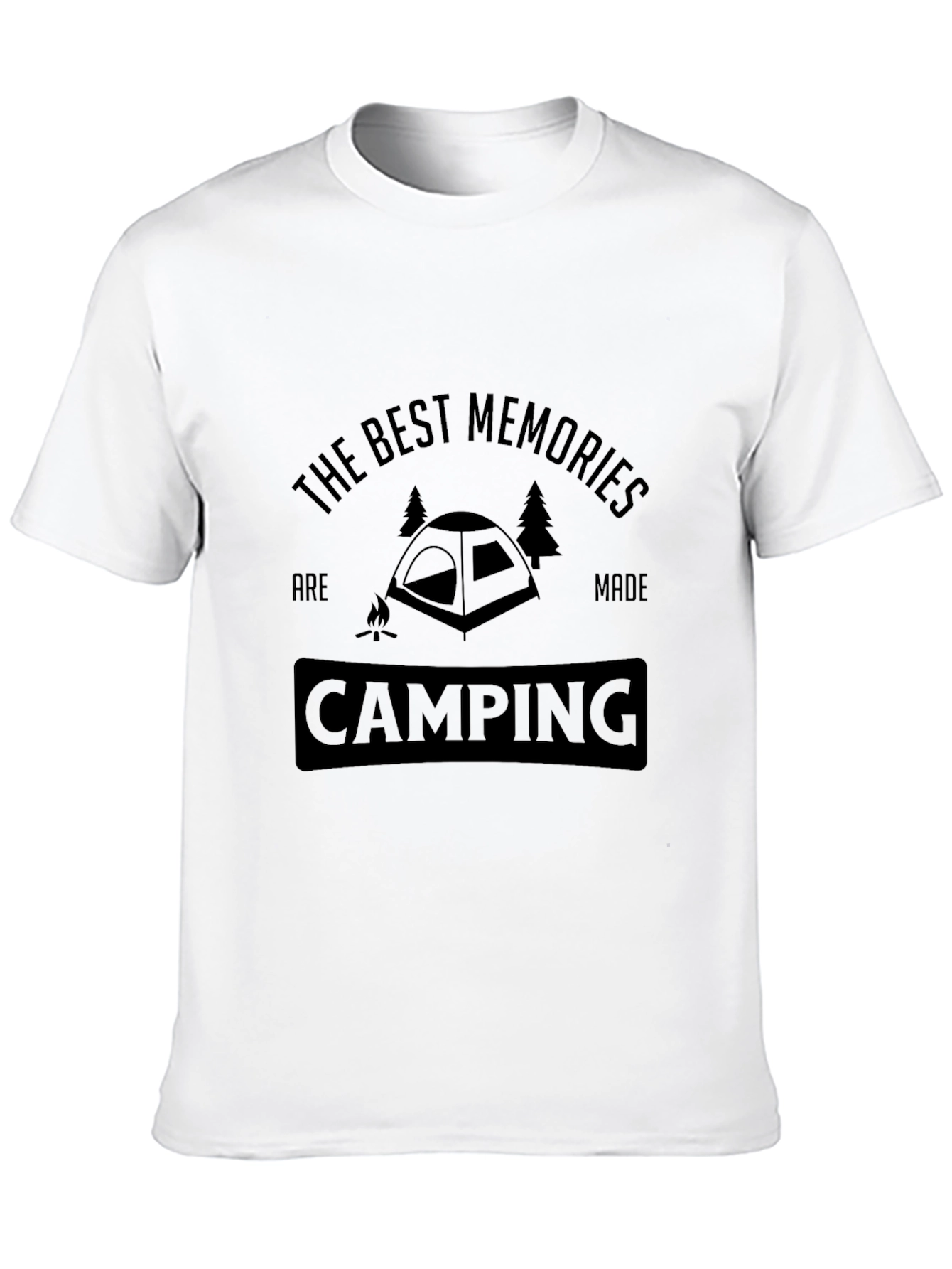 Camping Memories Black T-Shirt