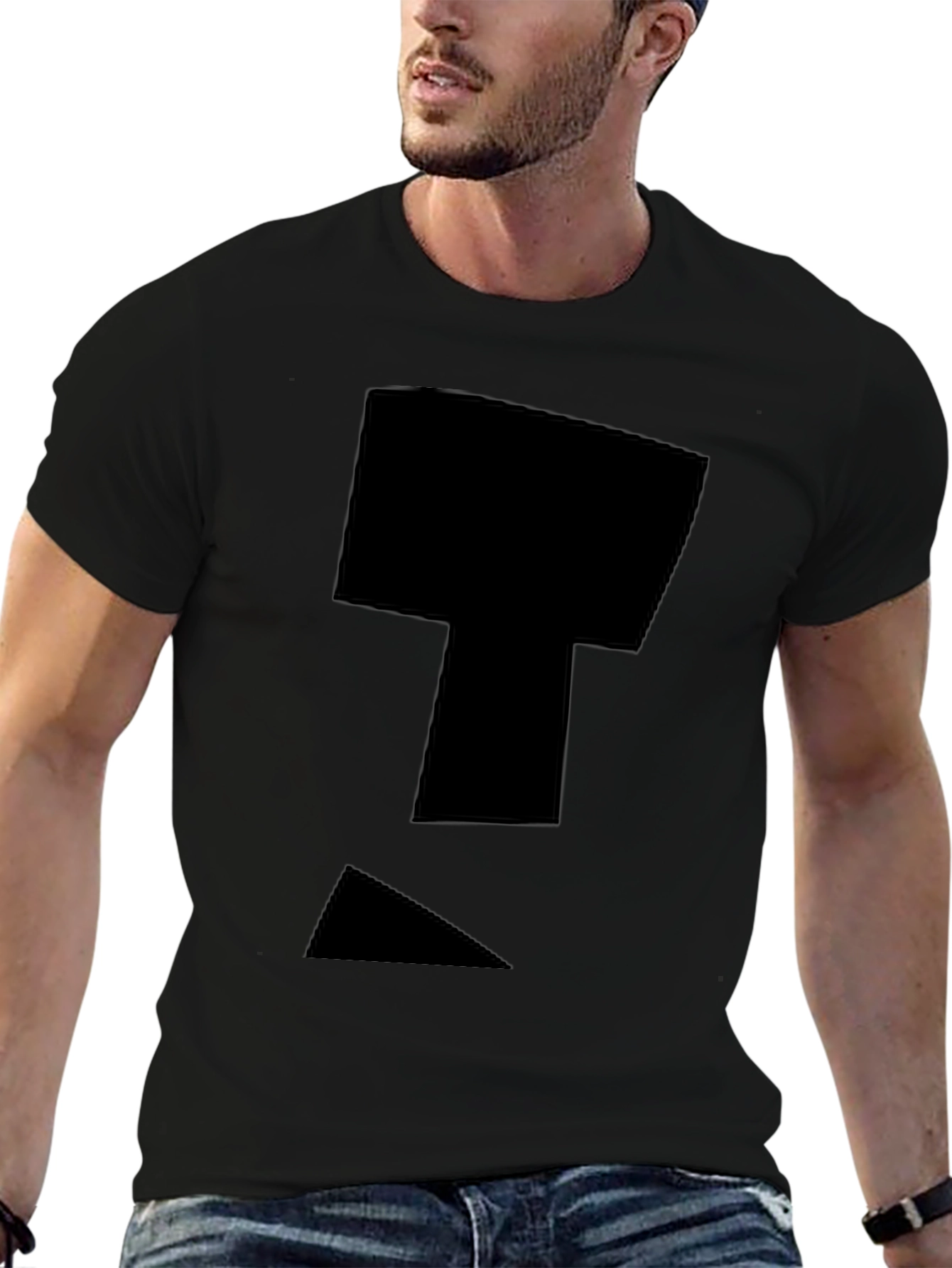Mystery Graphic Black T-Shirt