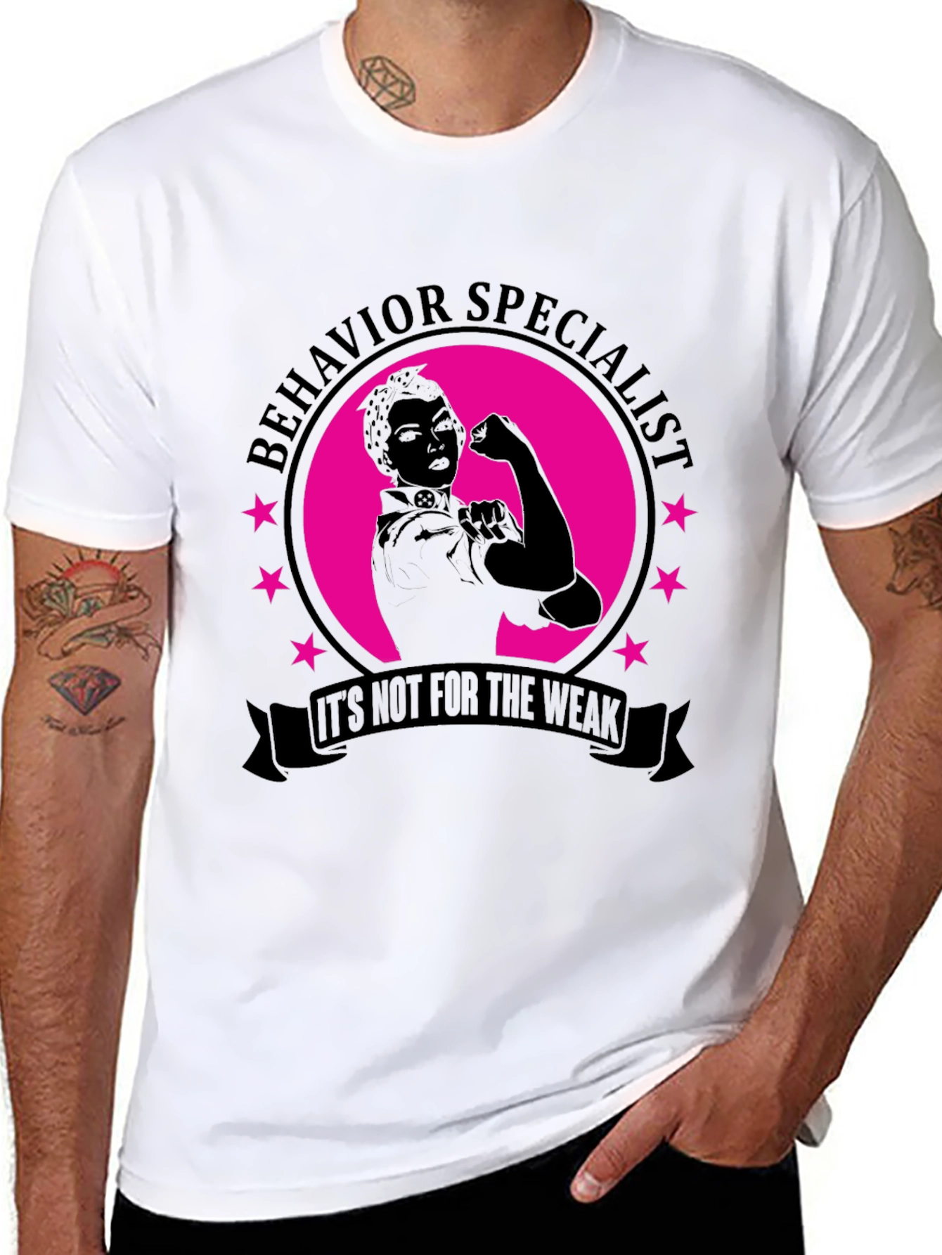 Behavior Specialist Strong Woman T-Shirt