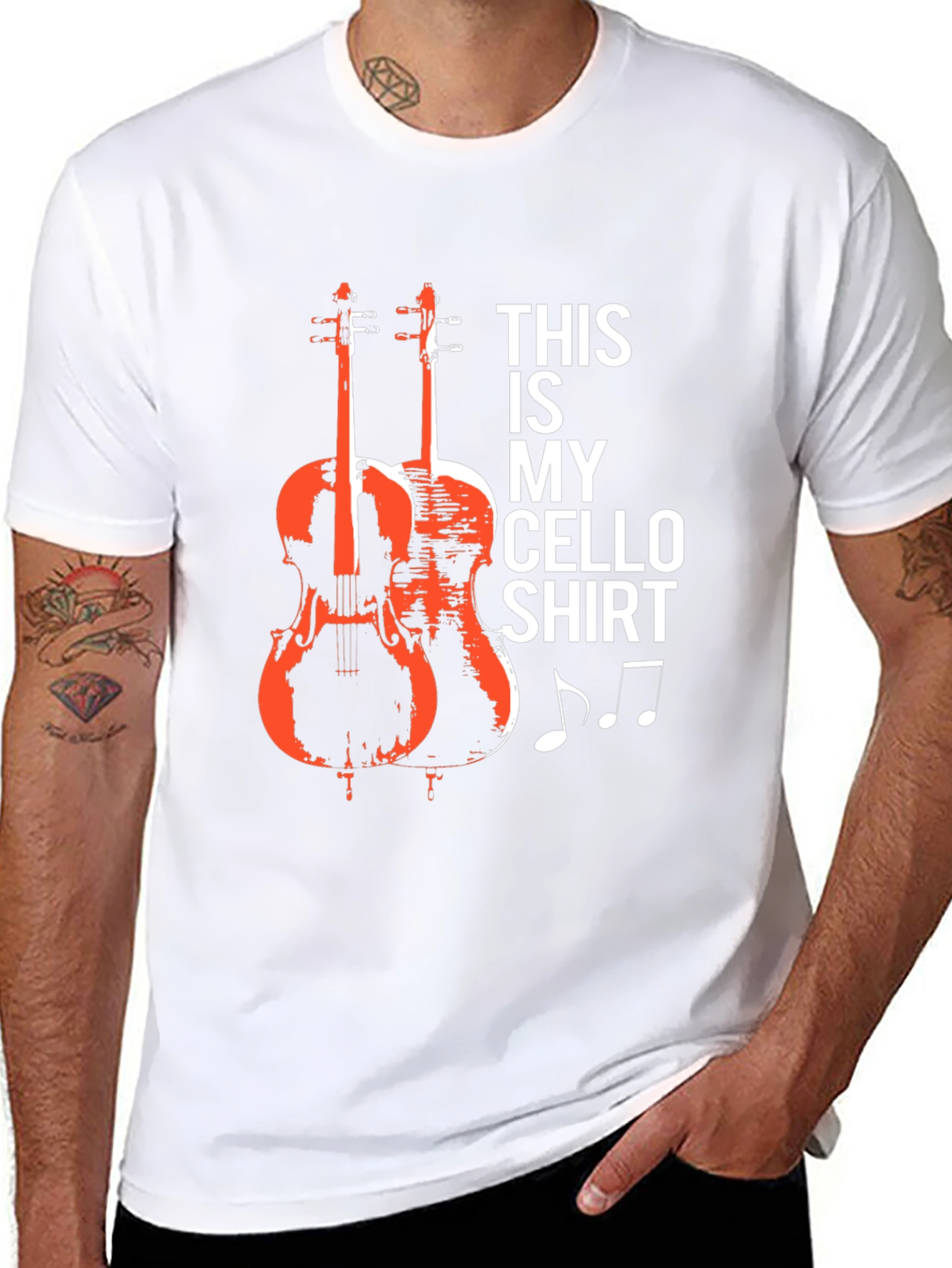 Cello Music T-Shirt - Musician Apparel