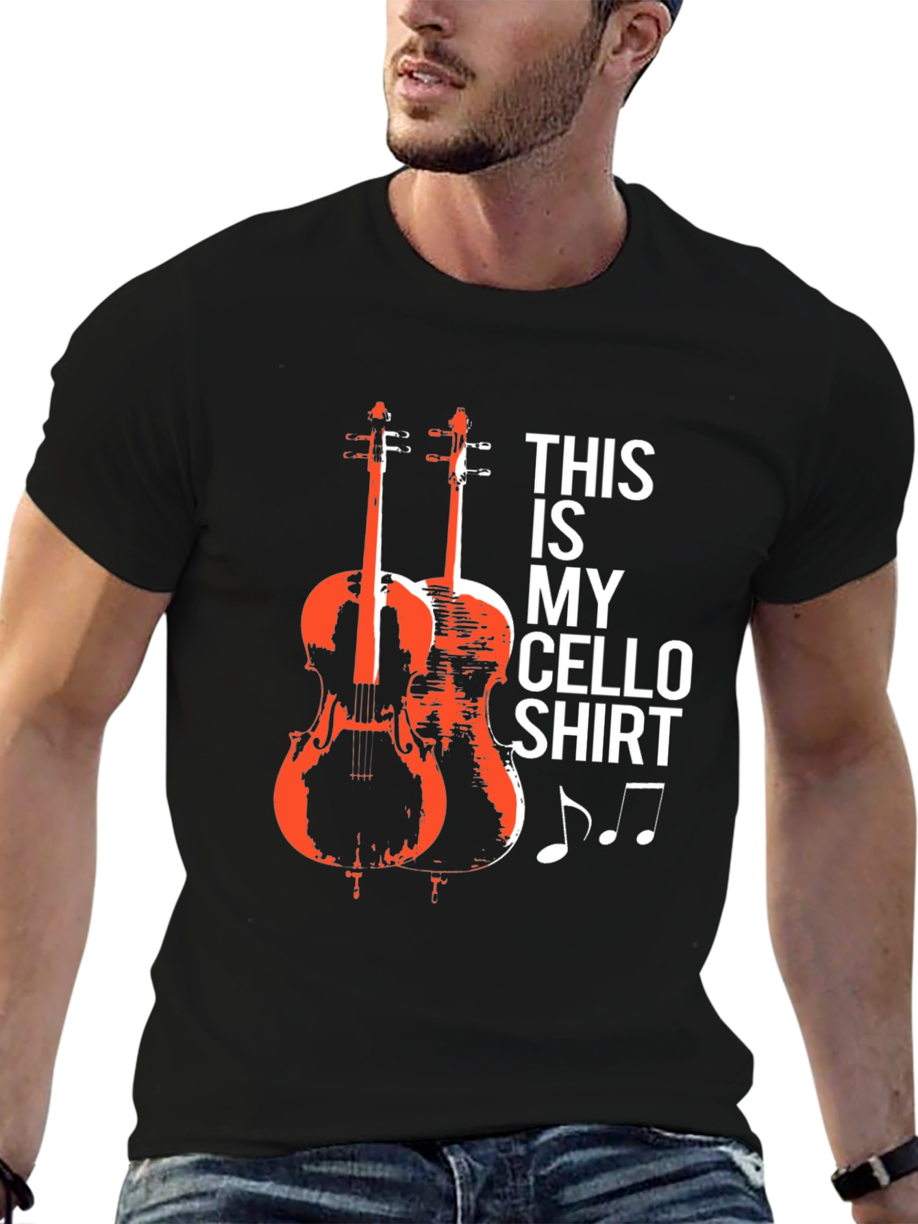 Cello Music T-Shirt - Musician Apparel