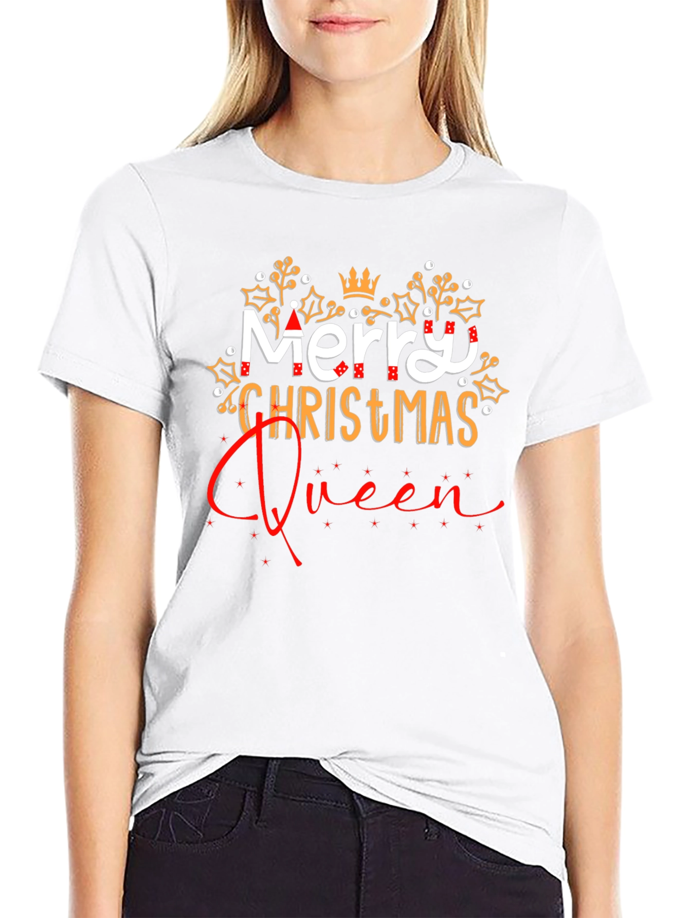 Merry Christmas Queen Graphic Tee