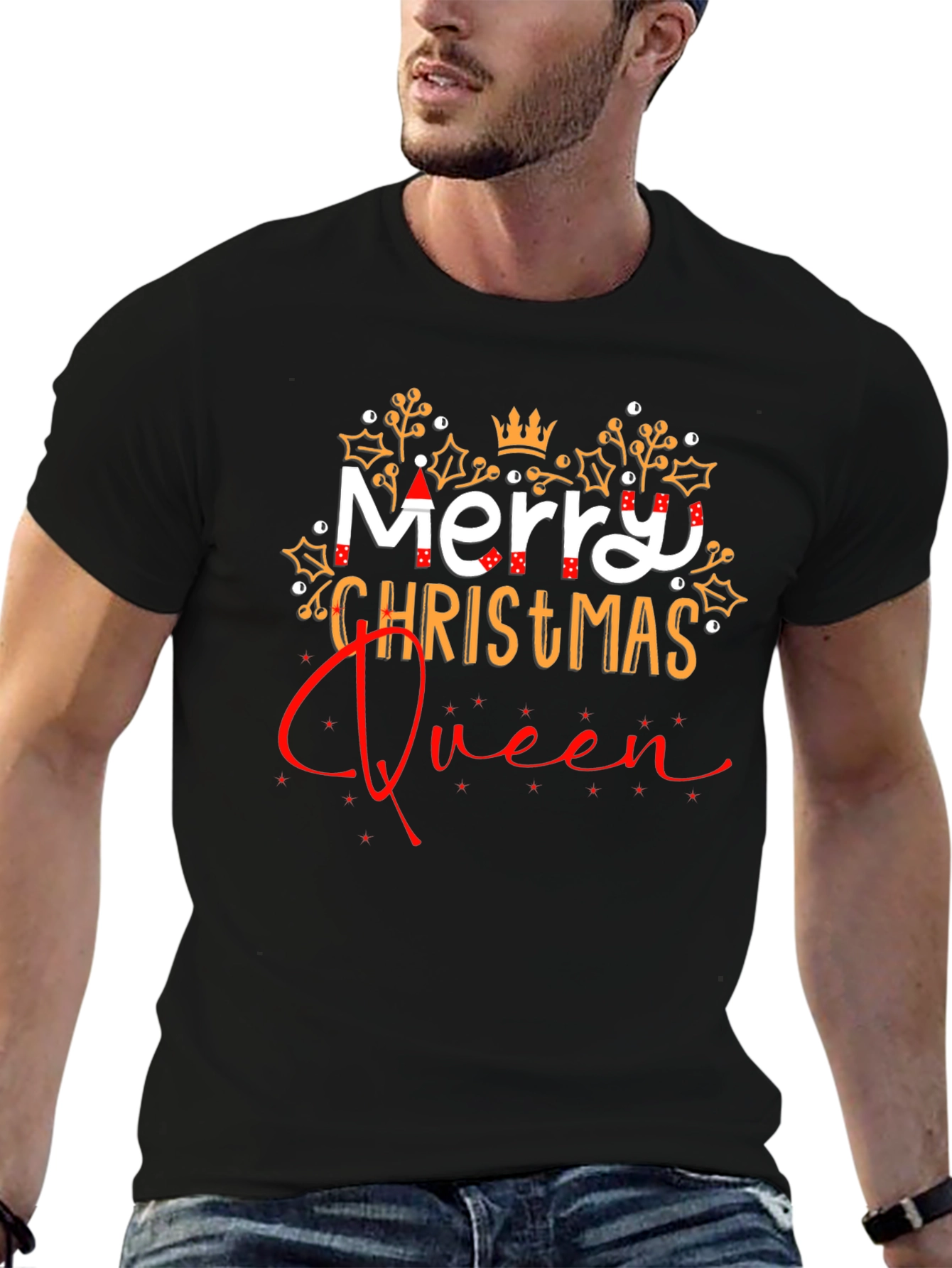 Merry Christmas Queen Graphic Tee