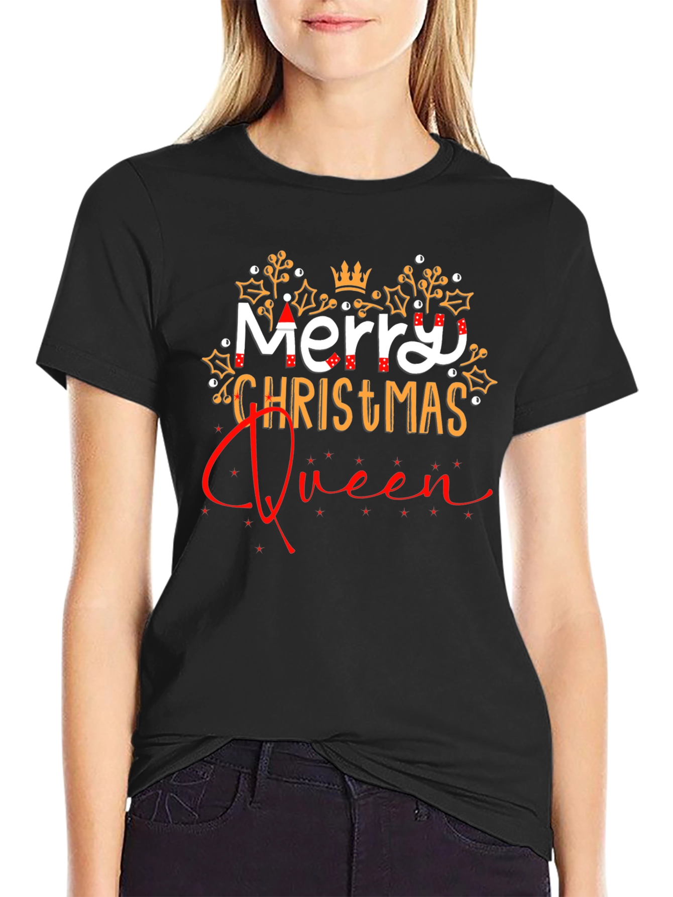 Merry Christmas Queen Graphic Tee