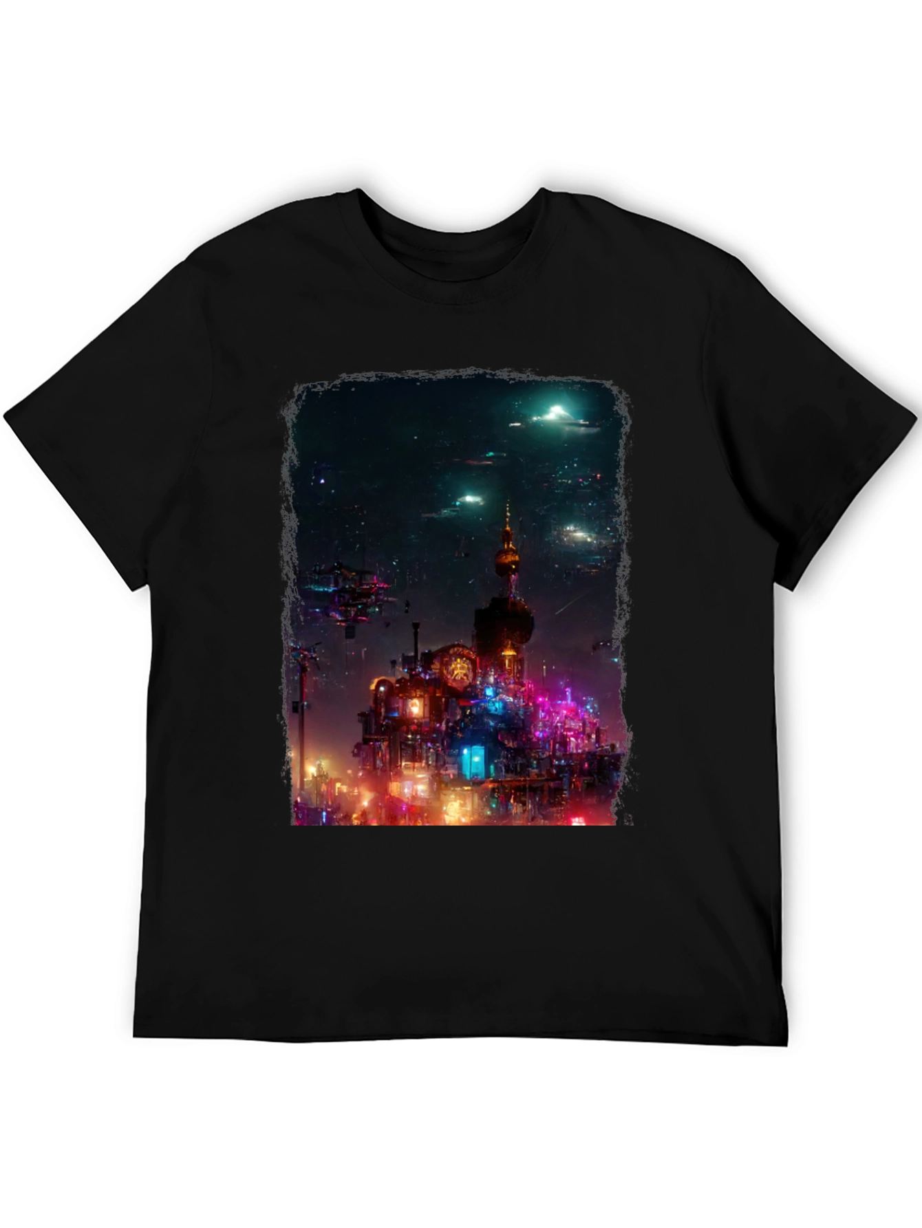 Cyberpunk City T-Shirt