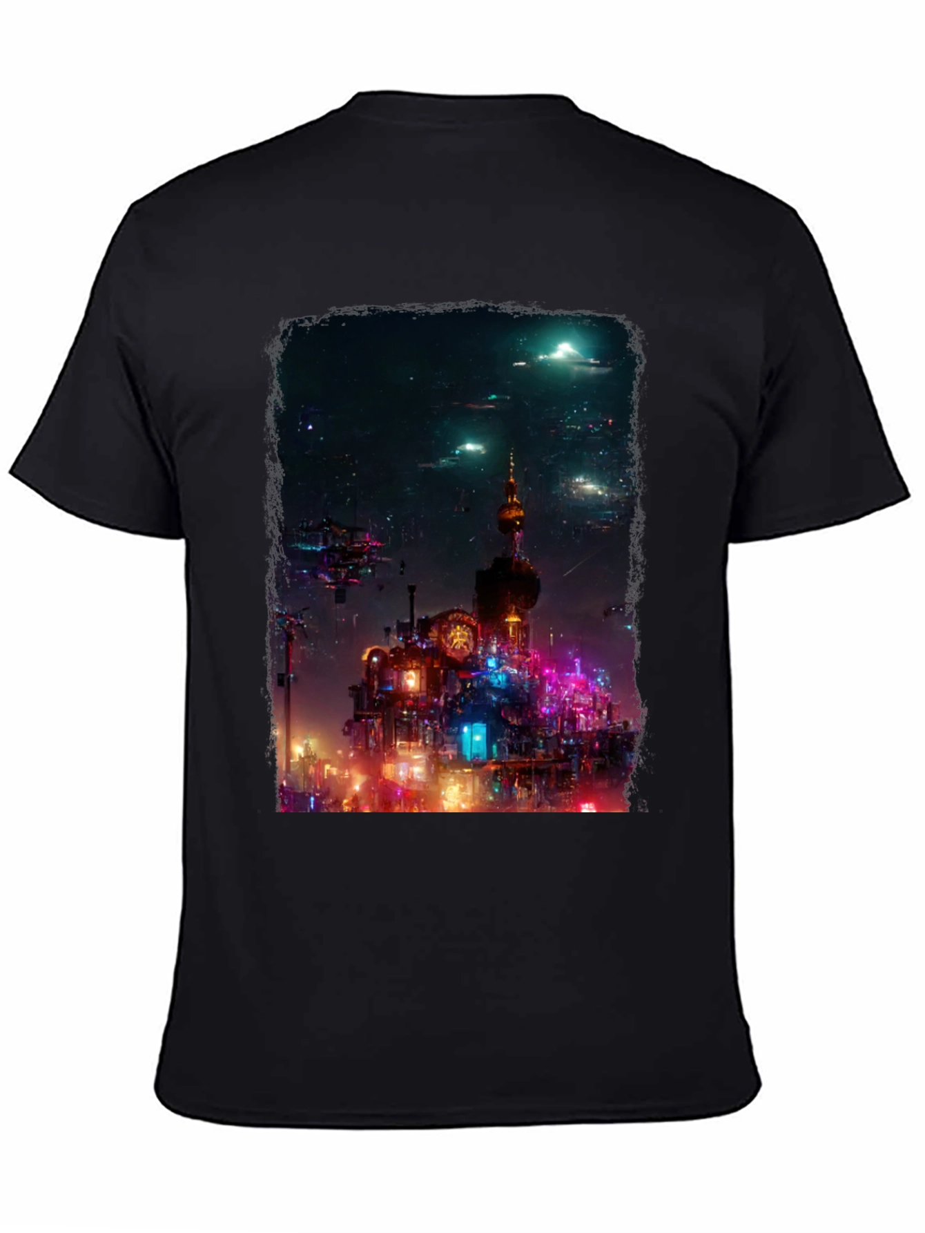 Cyberpunk City T-Shirt