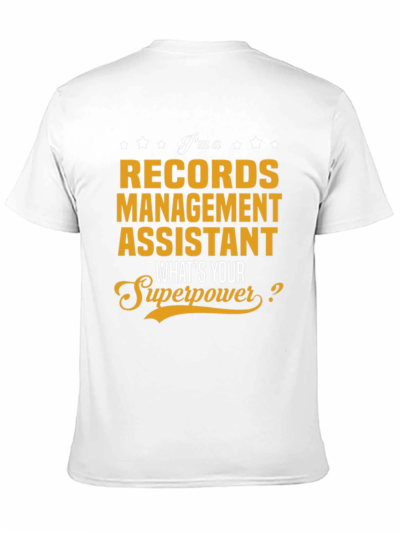 Records Management Assistant T-Shirt